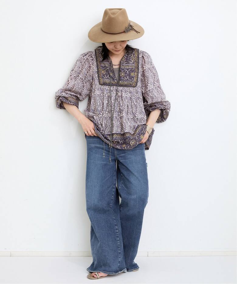 Indian Cotton Blouse（その他トップス）｜L