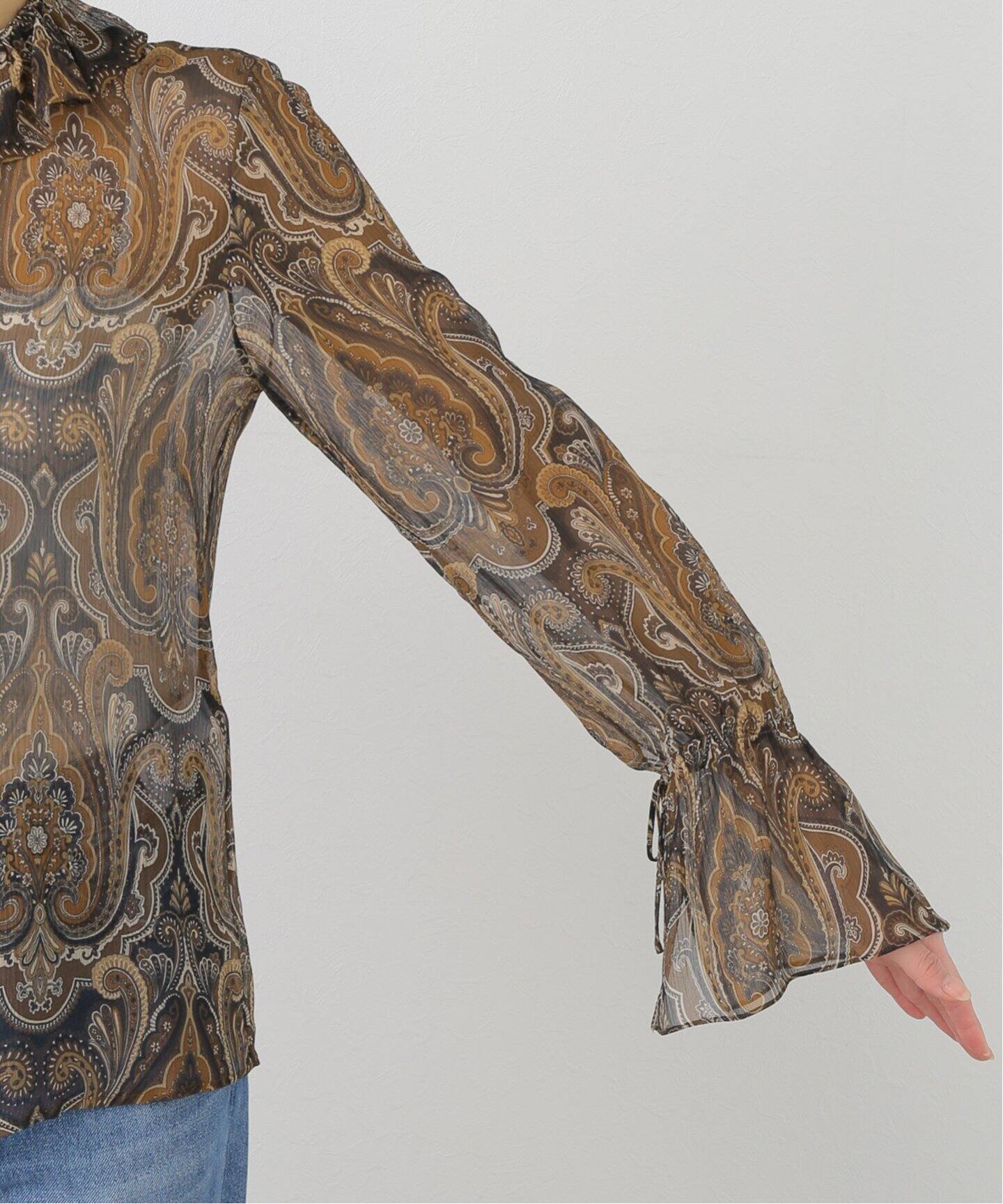 NILI LOTAN/ニリ ロタン】 CECILY SHIRT（シャツ／ブラウス）｜L