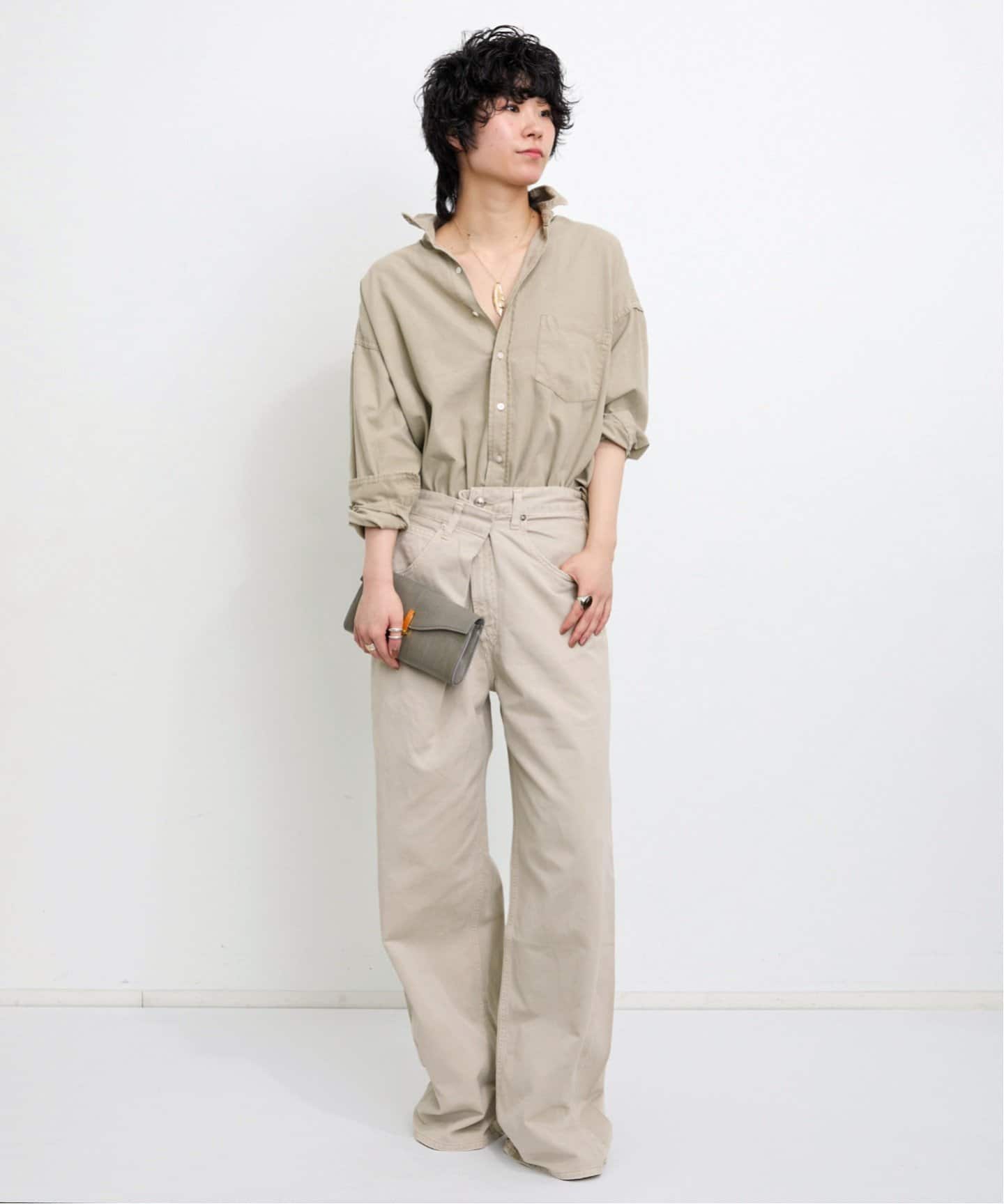 【キティ】新品アパルトモンREMI RELIEFレミ レリーフ REMI RELIEF/レミ レリーフ】Relaxed Shirt（シャツ／ブラウス