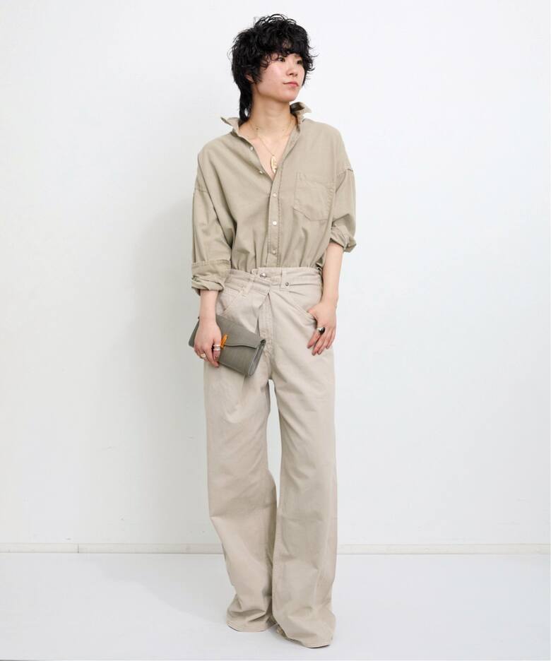 REMI RELIEF/レミ レリーフ】Relaxed Shirt（シャツ／ブラウス）｜L 