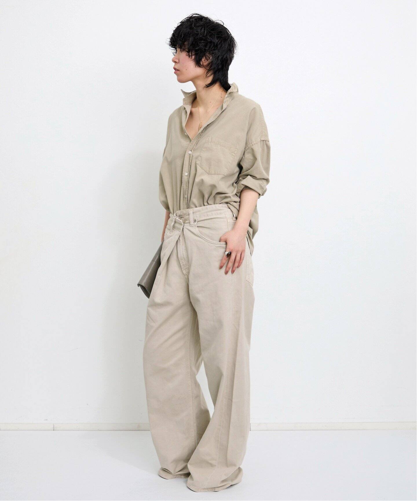 REMI RELIEF/レミ レリーフ】Relaxed Shirt（シャツ／ブラウス）｜L 