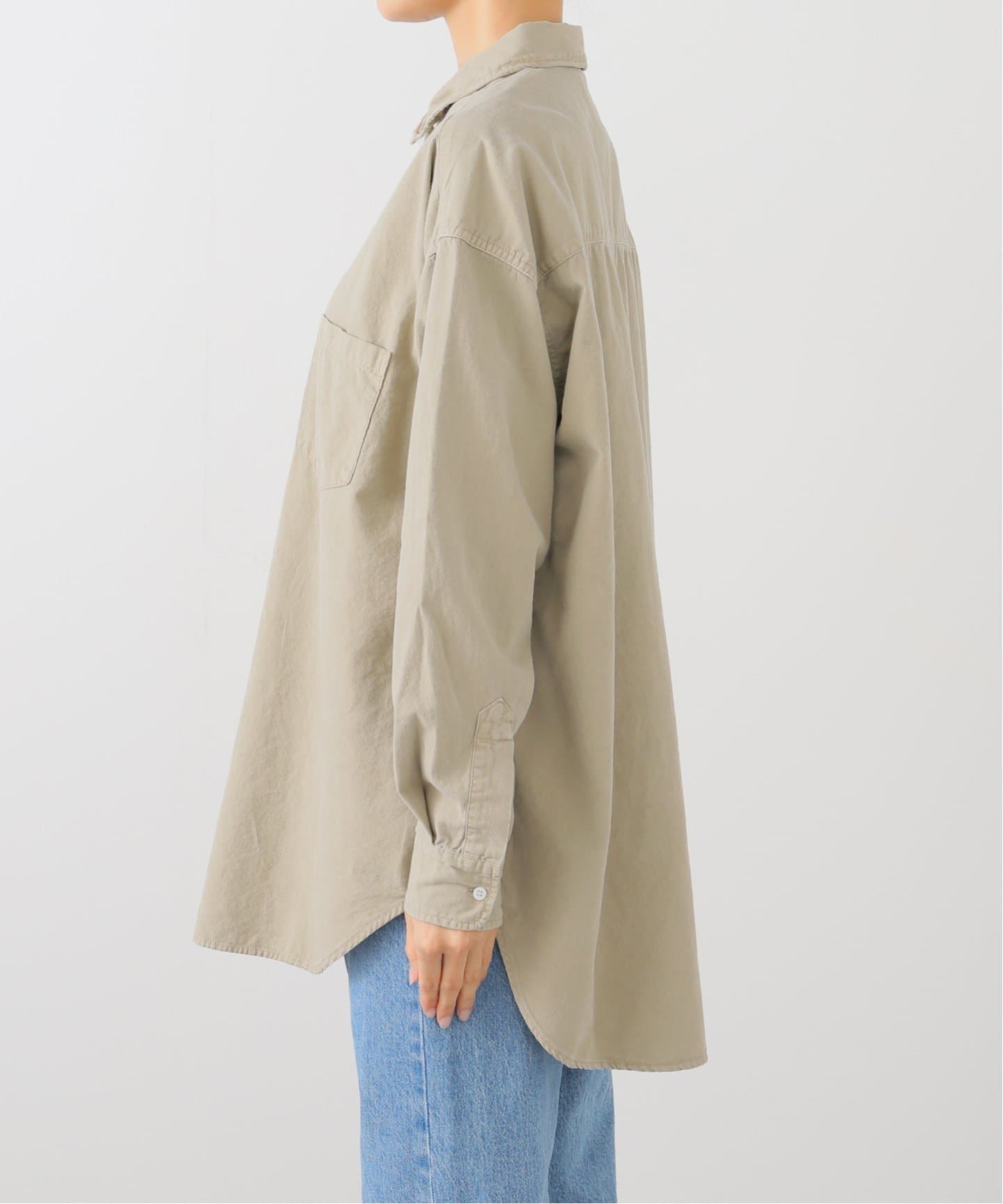 新品L'Appartement レミレリーフシャンブレーシャツベージュ REMI RELIEF/レミレリーフ】Chambray シャツ ベージュ