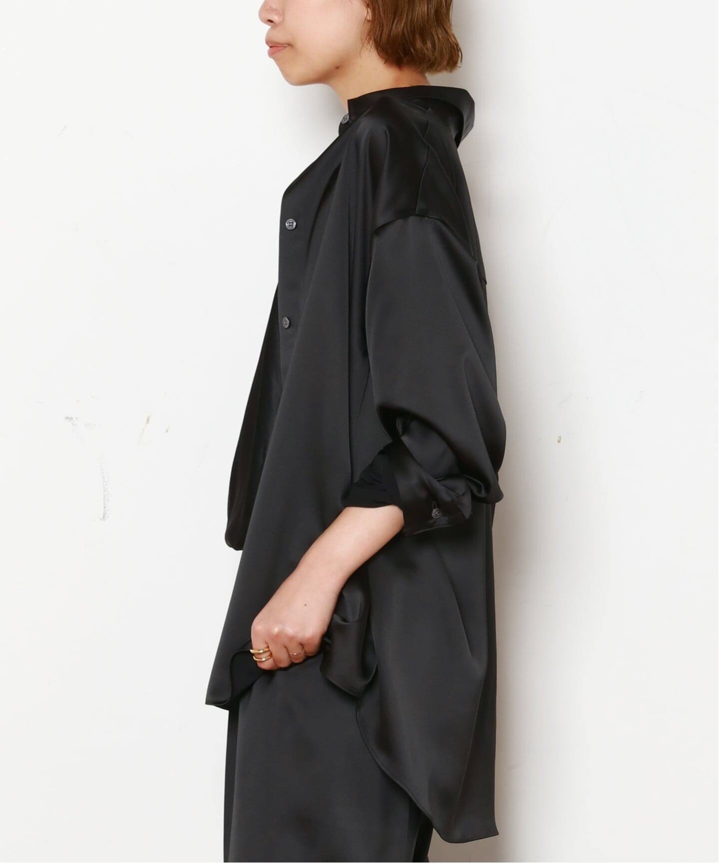 サテンシャツ（シャツ／ブラウス）｜AP STUDIO（エーピーストゥディオ