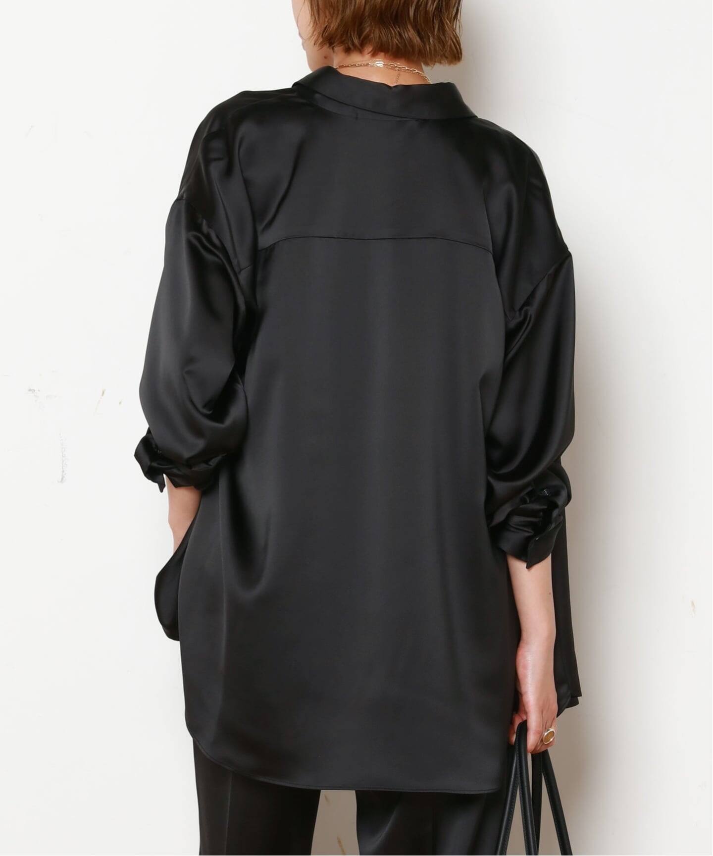 サテンシャツ（シャツ／ブラウス）｜AP STUDIO（エーピーストゥディオ