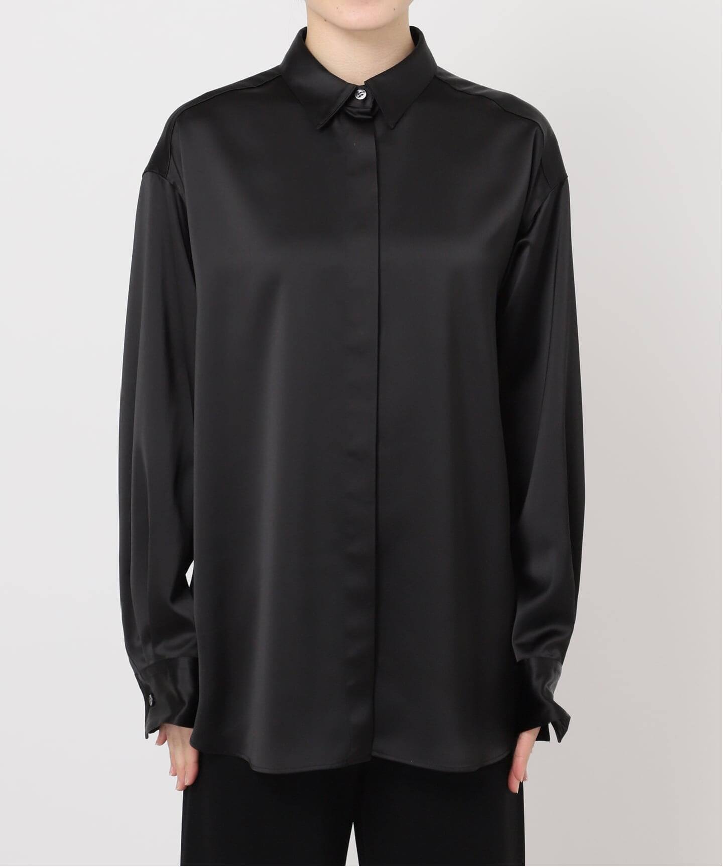 サテンシャツ（シャツ／ブラウス）｜AP STUDIO（エーピーストゥディオ