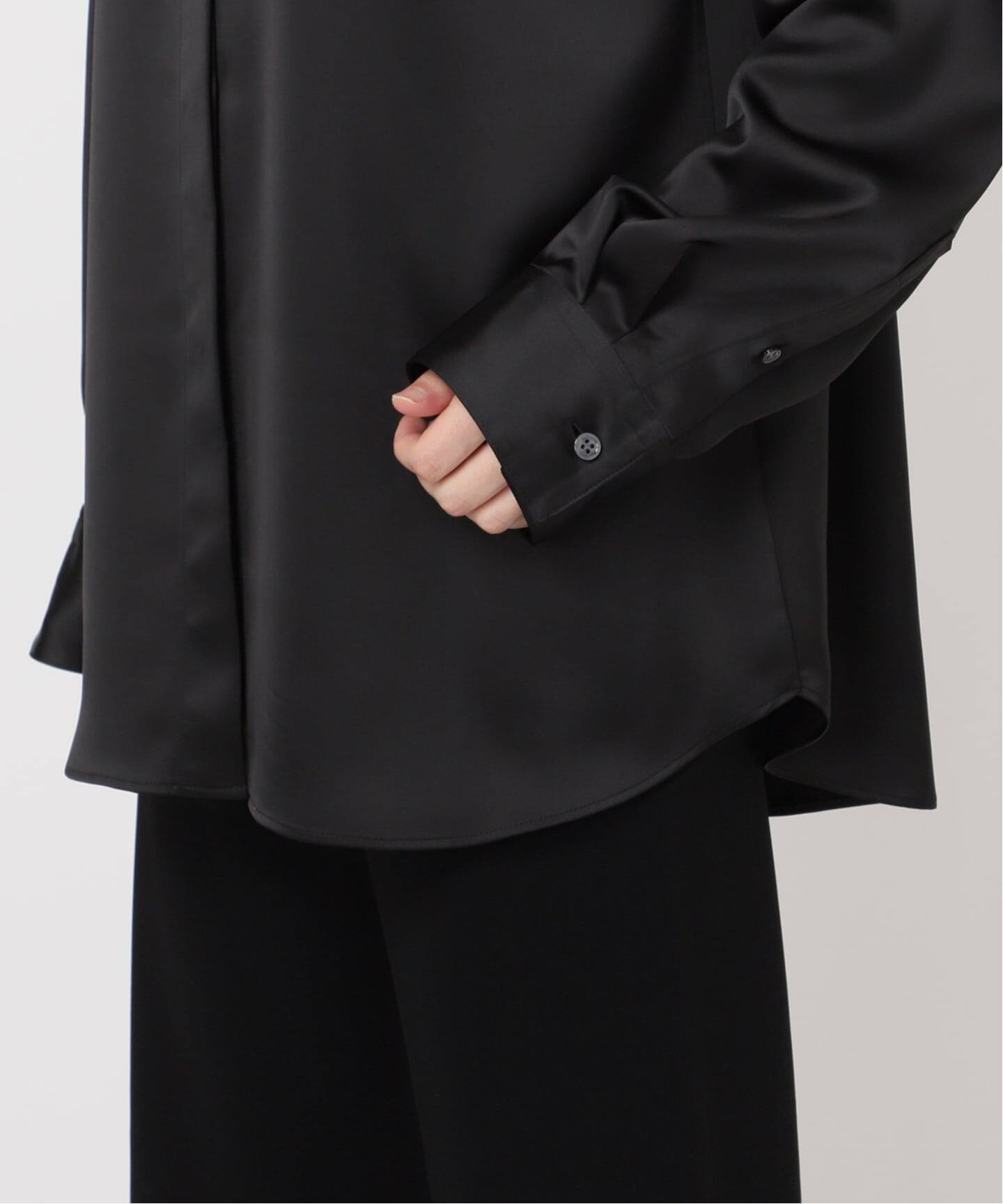 サテンシャツ（シャツ／ブラウス）｜AP STUDIO（エーピーストゥディオ