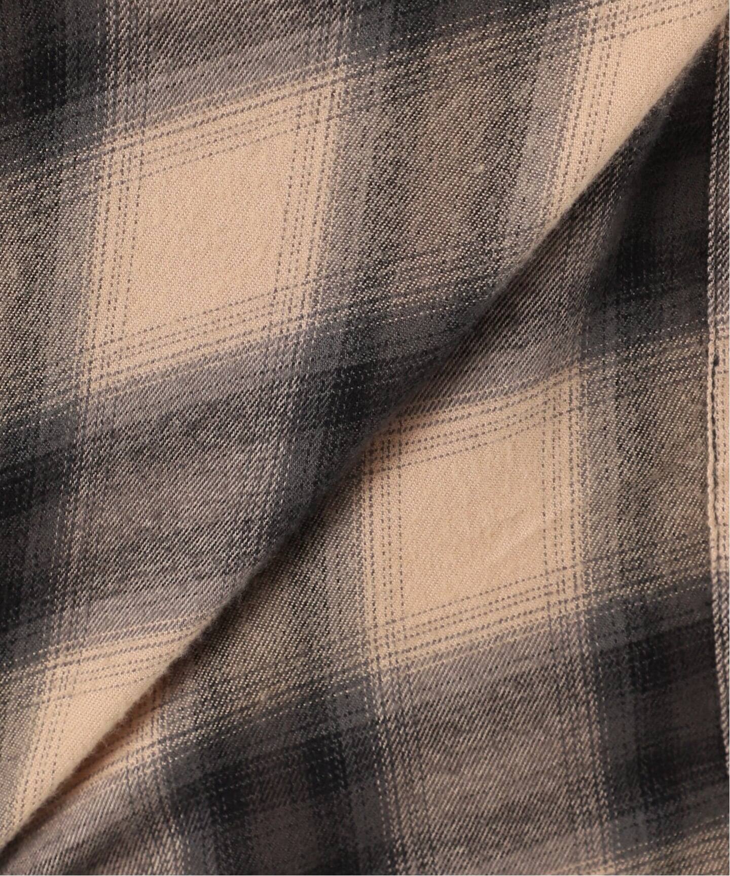 AP STUDIO チェックシャツ　ベージュ　サイズ38 クロップドチェックシャツ（シャツ／ブラウス）｜AP STUDIO（エーピー