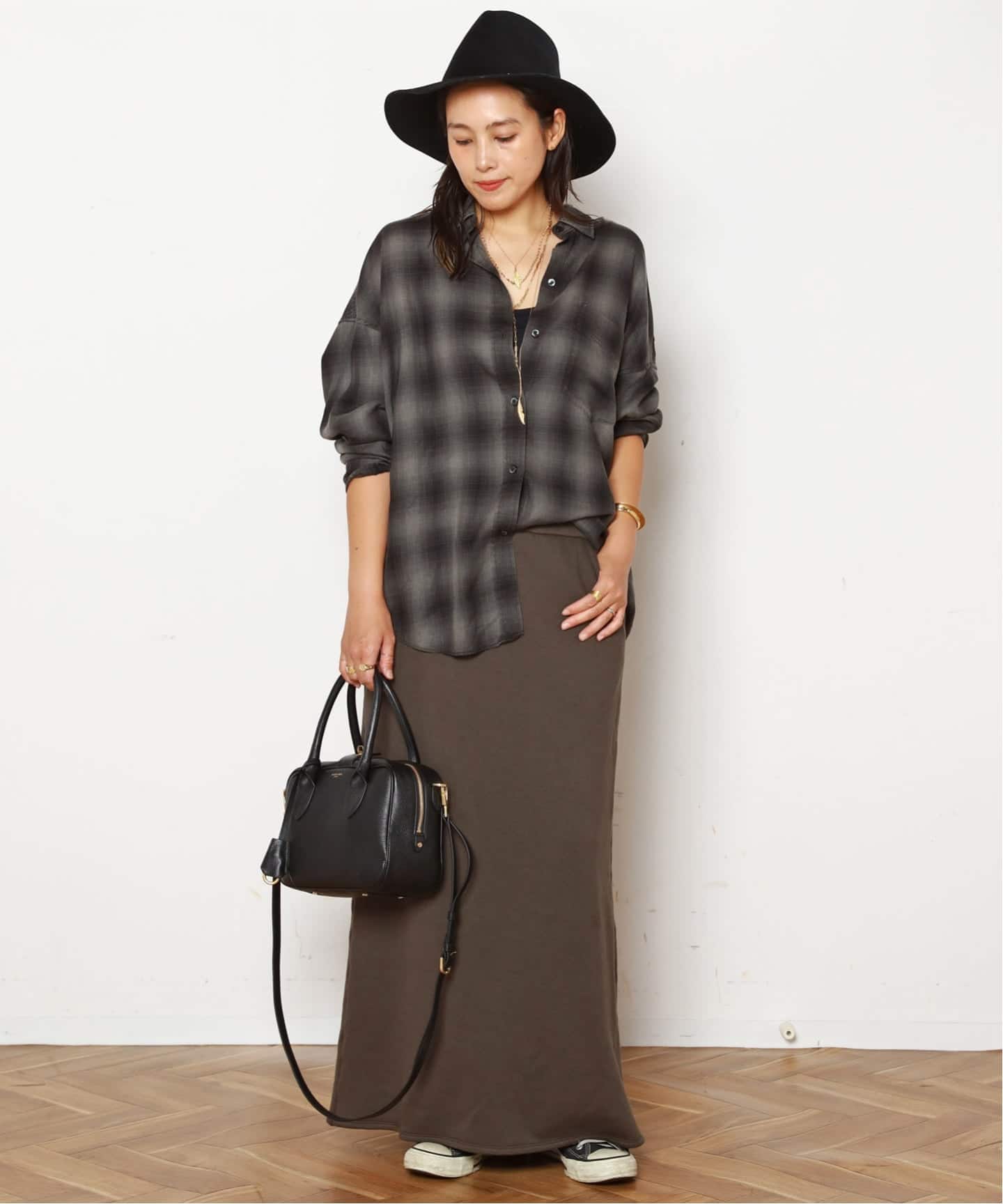 オーバーダイオンブレチェックシャツ（シャツ／ブラウス）｜AP