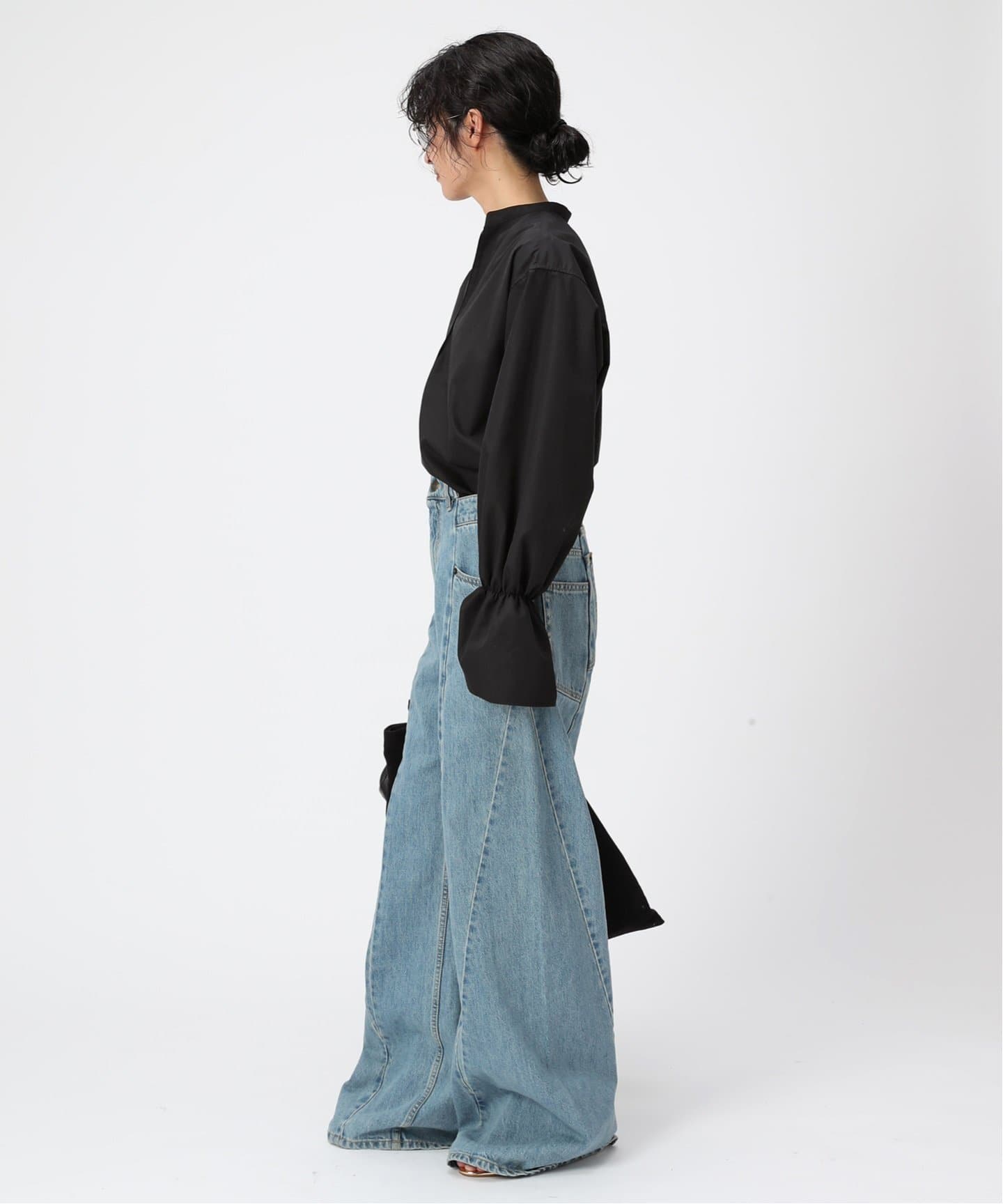 ドレープスキッパーブラウス（シャツ／ブラウス）｜AP STUDIO