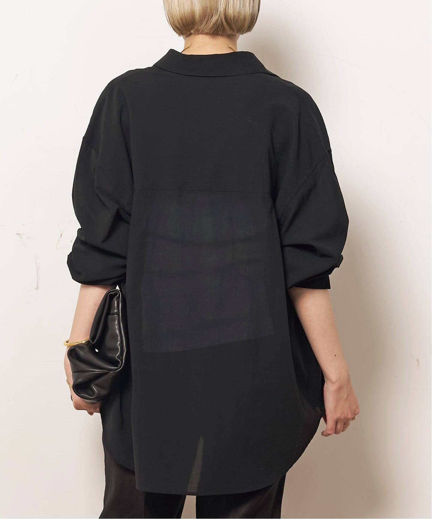 Cotton Sheer Wash Shirt（シャツ／ブラウス）｜AP STUDIO（エーピー 