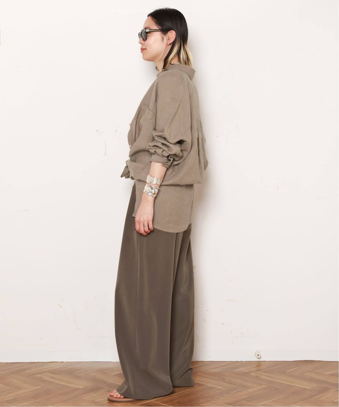 New Linen Wide Shirt（シャツ／ブラウス）｜AP STUDIO（エーピー 