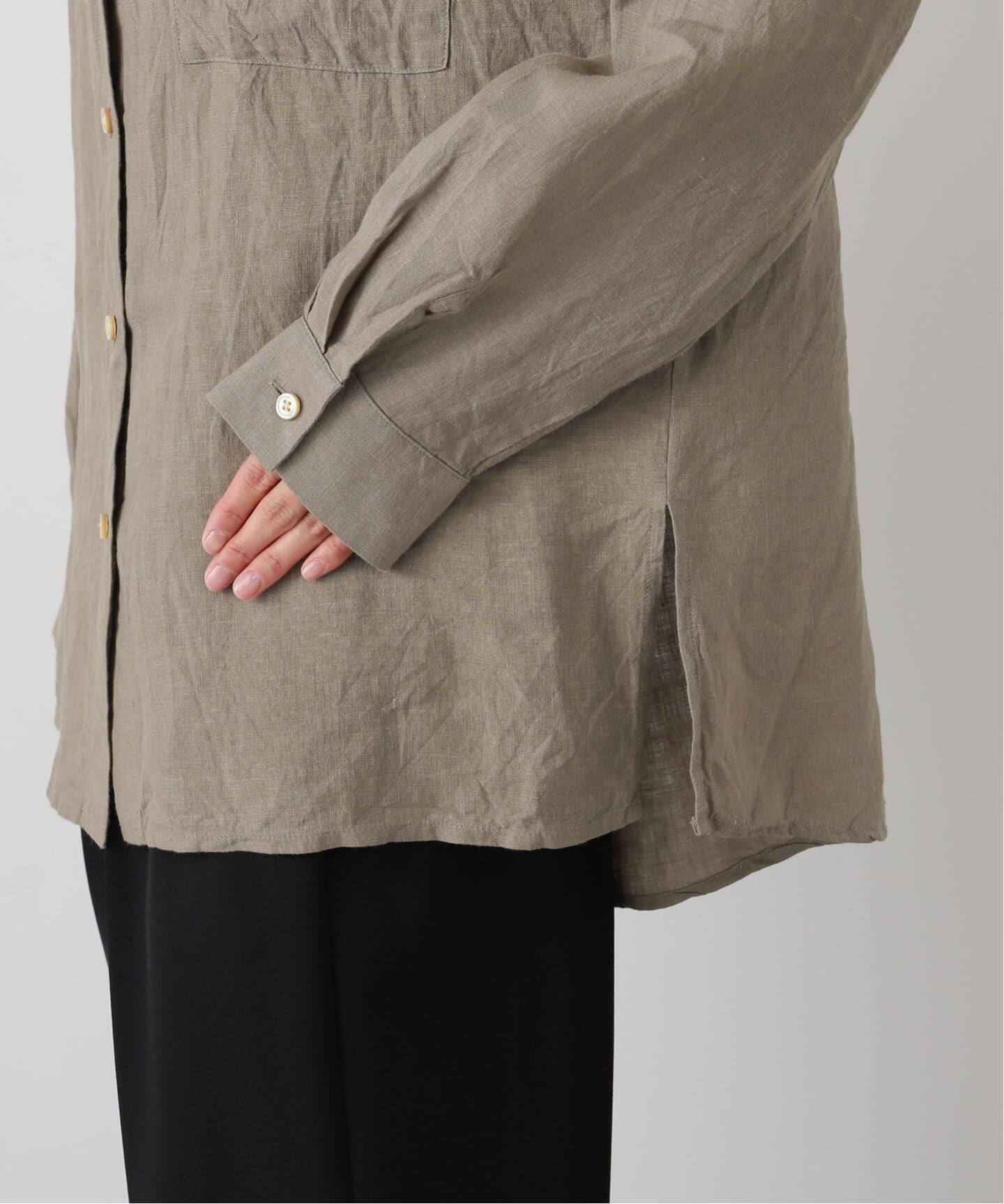 New Linen Wide Shirt（シャツ／ブラウス）｜AP STUDIO（エーピー 