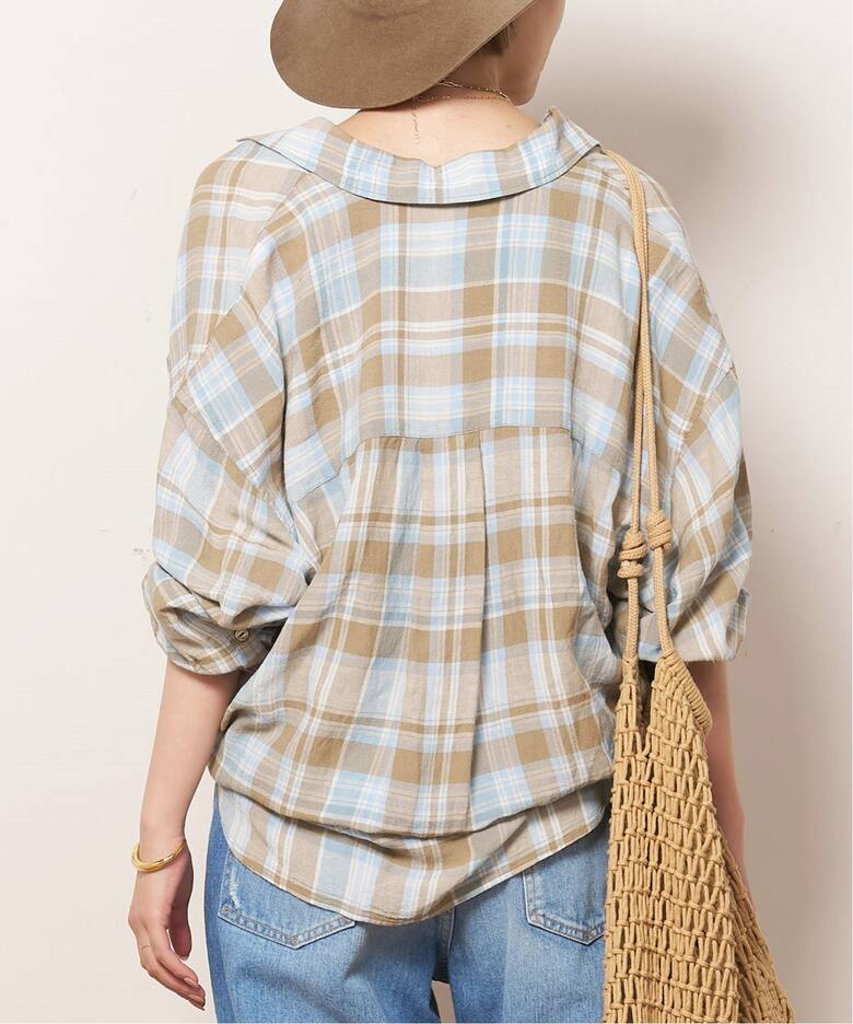 Vi/Li Check Wash シャツ（シャツ／ブラウス）｜AP STUDIO（エーピー 