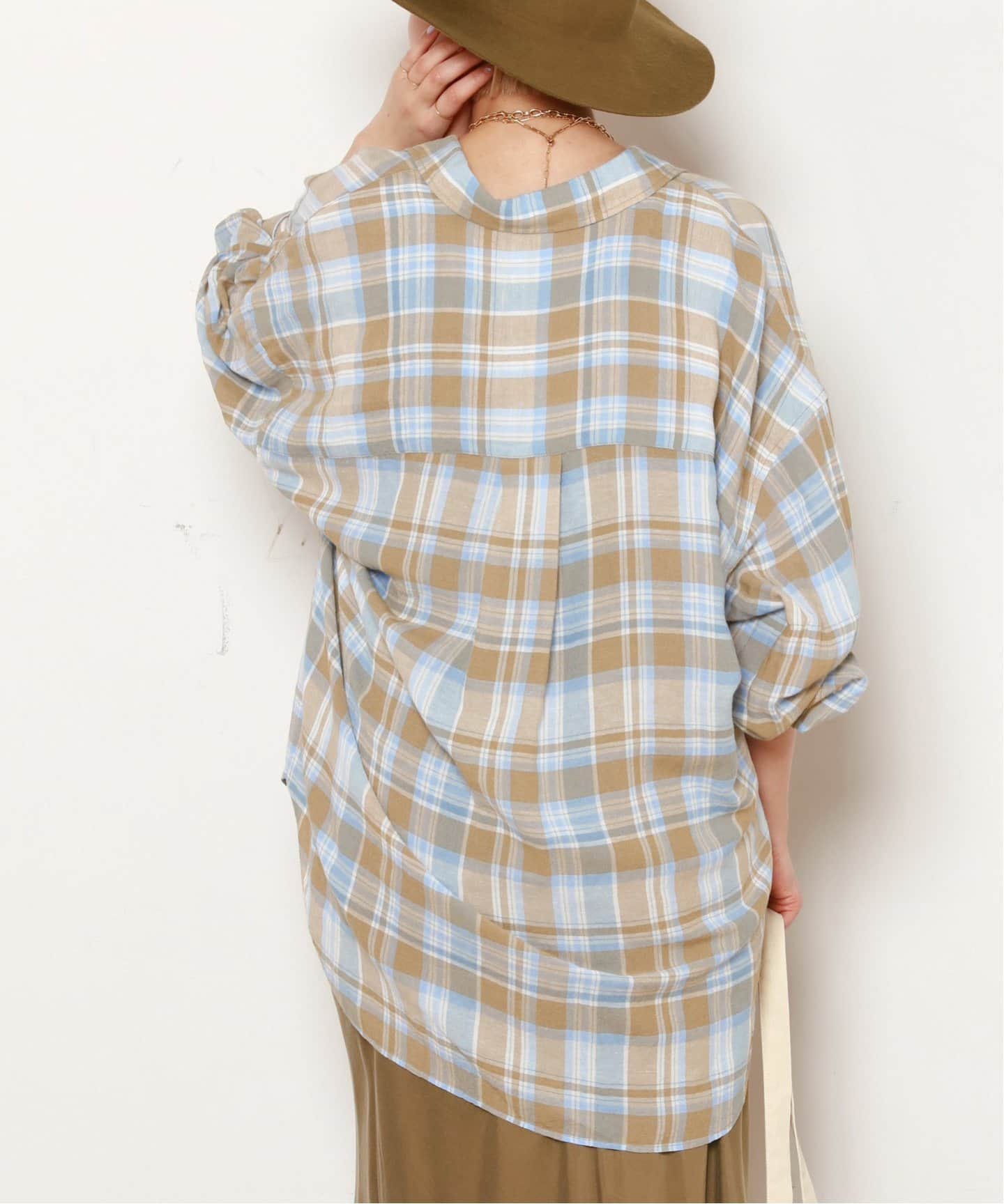 Vi/Li Check Wash シャツ（シャツ／ブラウス）｜AP STUDIO（エーピー