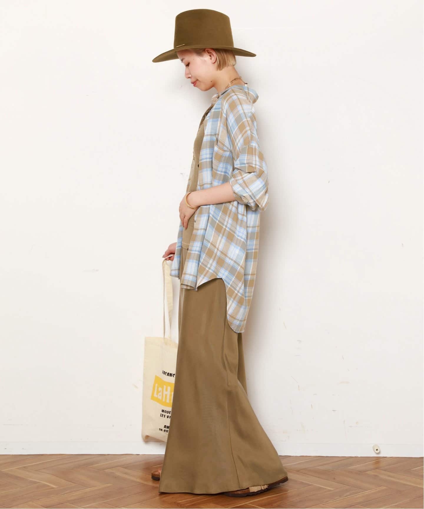 Vi/Li Check Wash シャツ（シャツ／ブラウス）｜AP STUDIO（エーピー