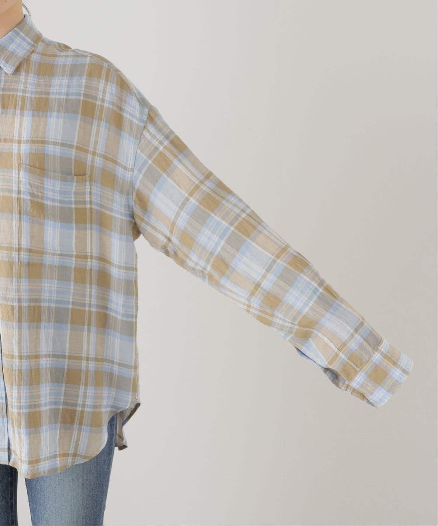 Vi/Li Check Wash シャツ（シャツ／ブラウス）｜AP STUDIO（エーピー