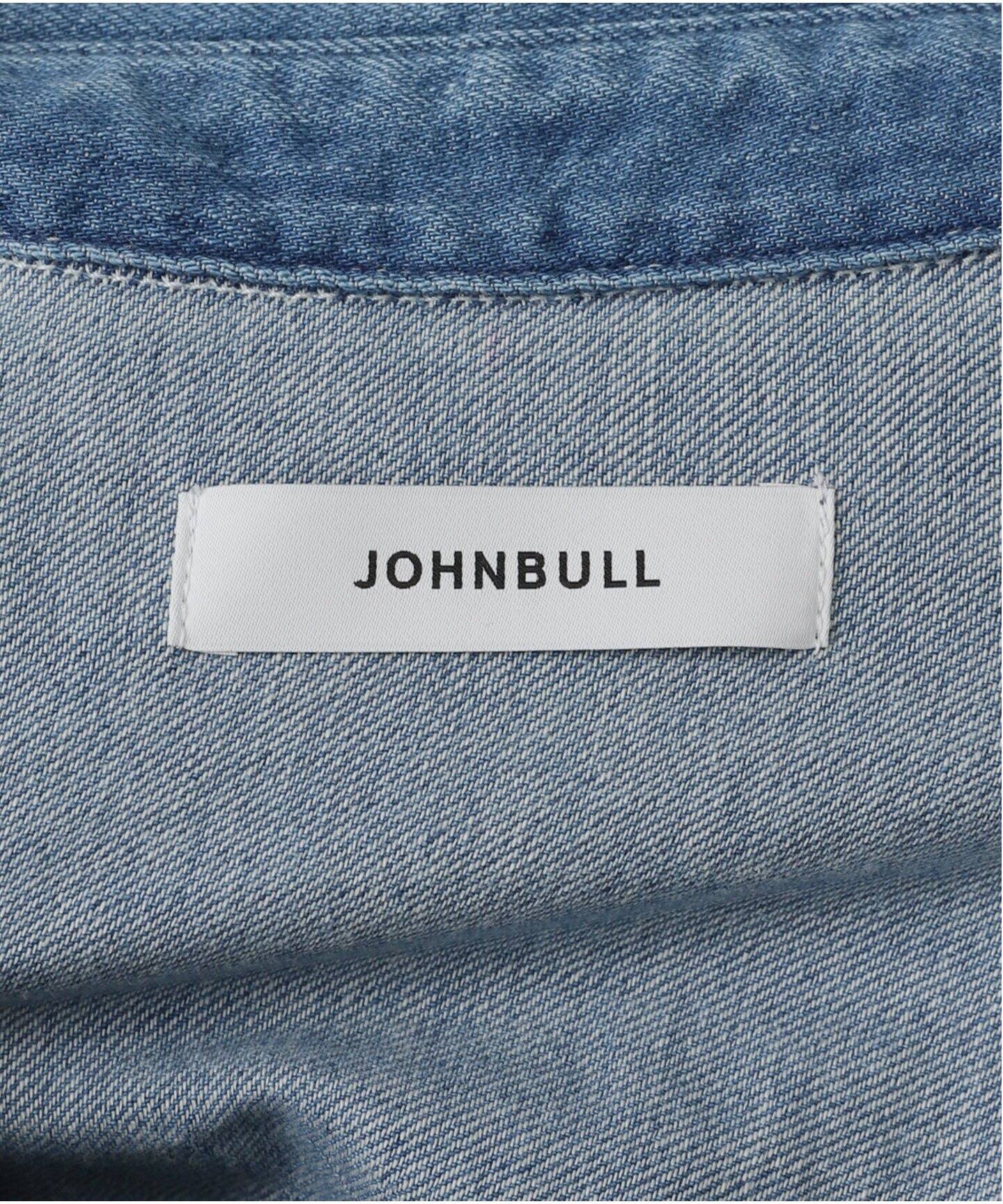 JOHNBULL/ジョンブル】デニムクロップドシャツ（シャツ／ブラウス 