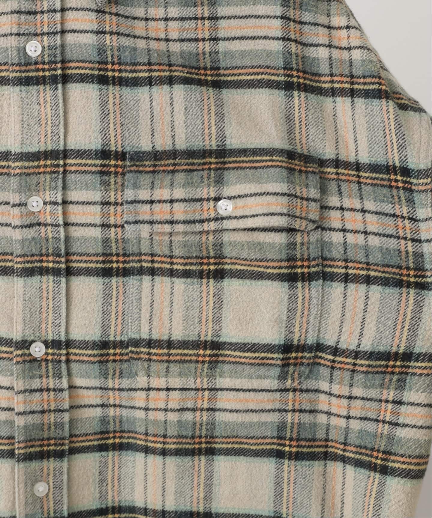 R13/アールサーティーン】Cropped Work Shirt（シャツ／ブラウス）｜AP