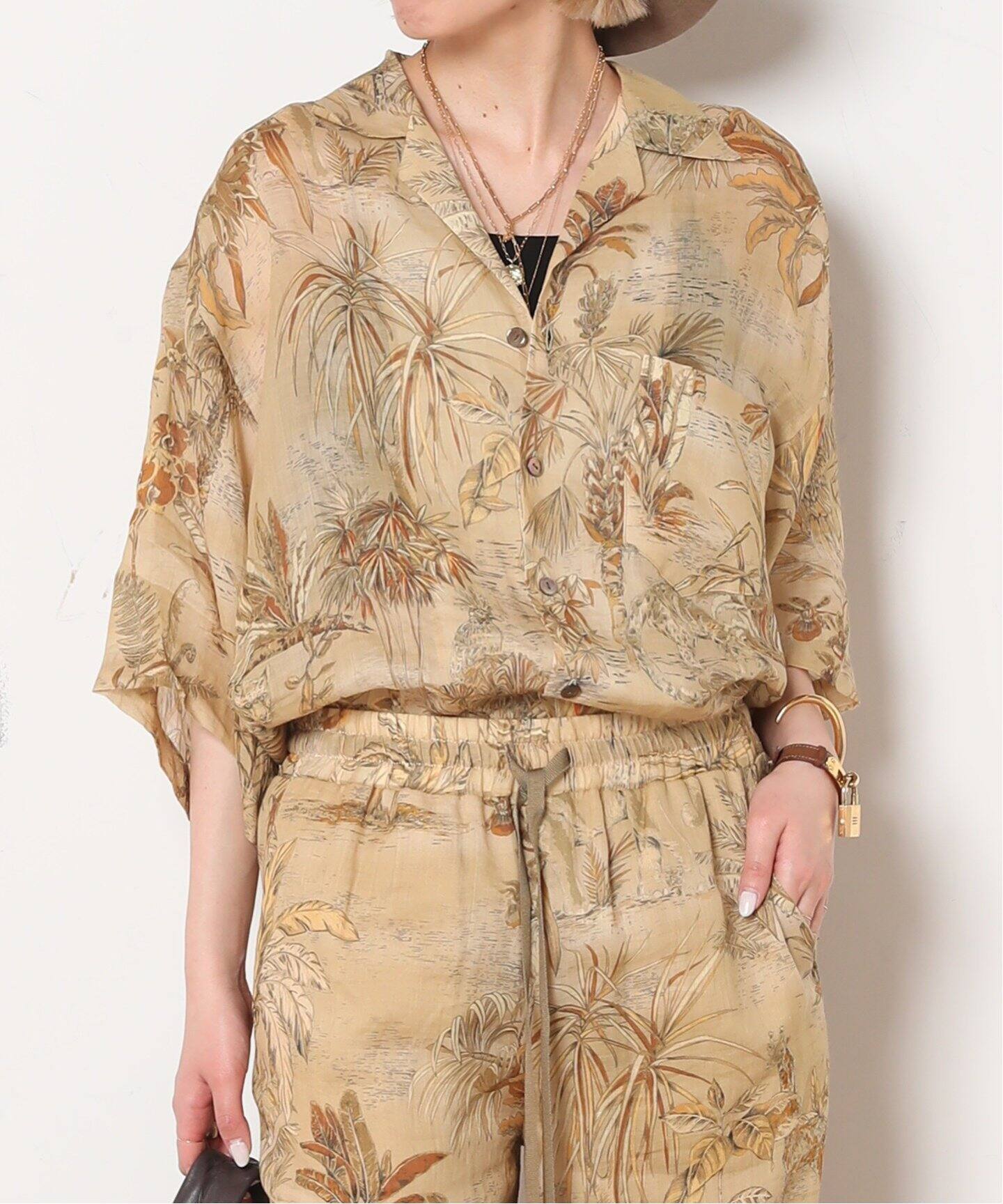 COUTURE D'ADAM/クチュールドアダム】Jungle Ramy Shirt（シャツ