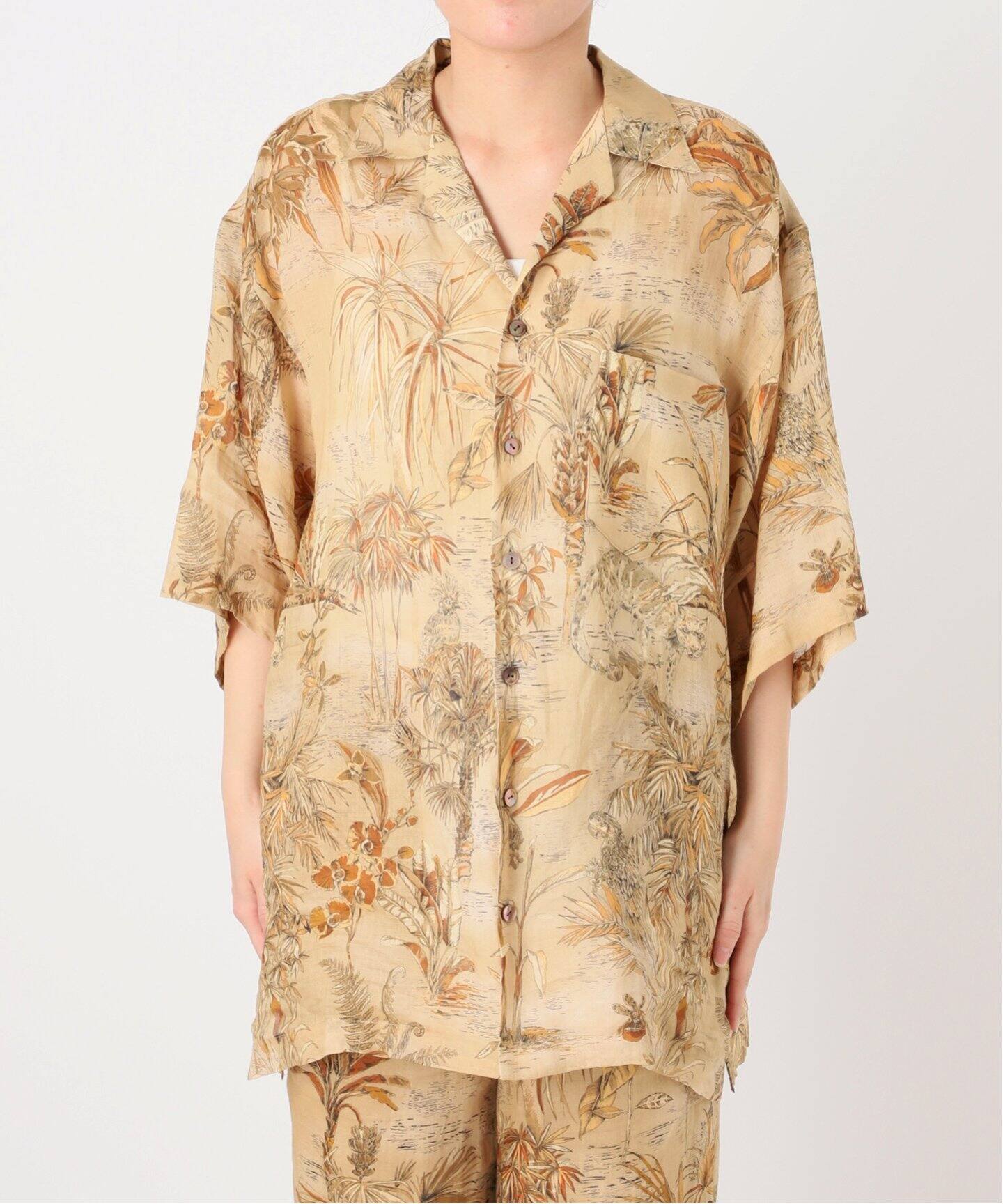 AP STUDIO 【COUTURE D`ADAM / クチュールドアダム】 COUTURE D'ADAM/クチュールドアダム】Jungle Ramy Shirt(シャツ