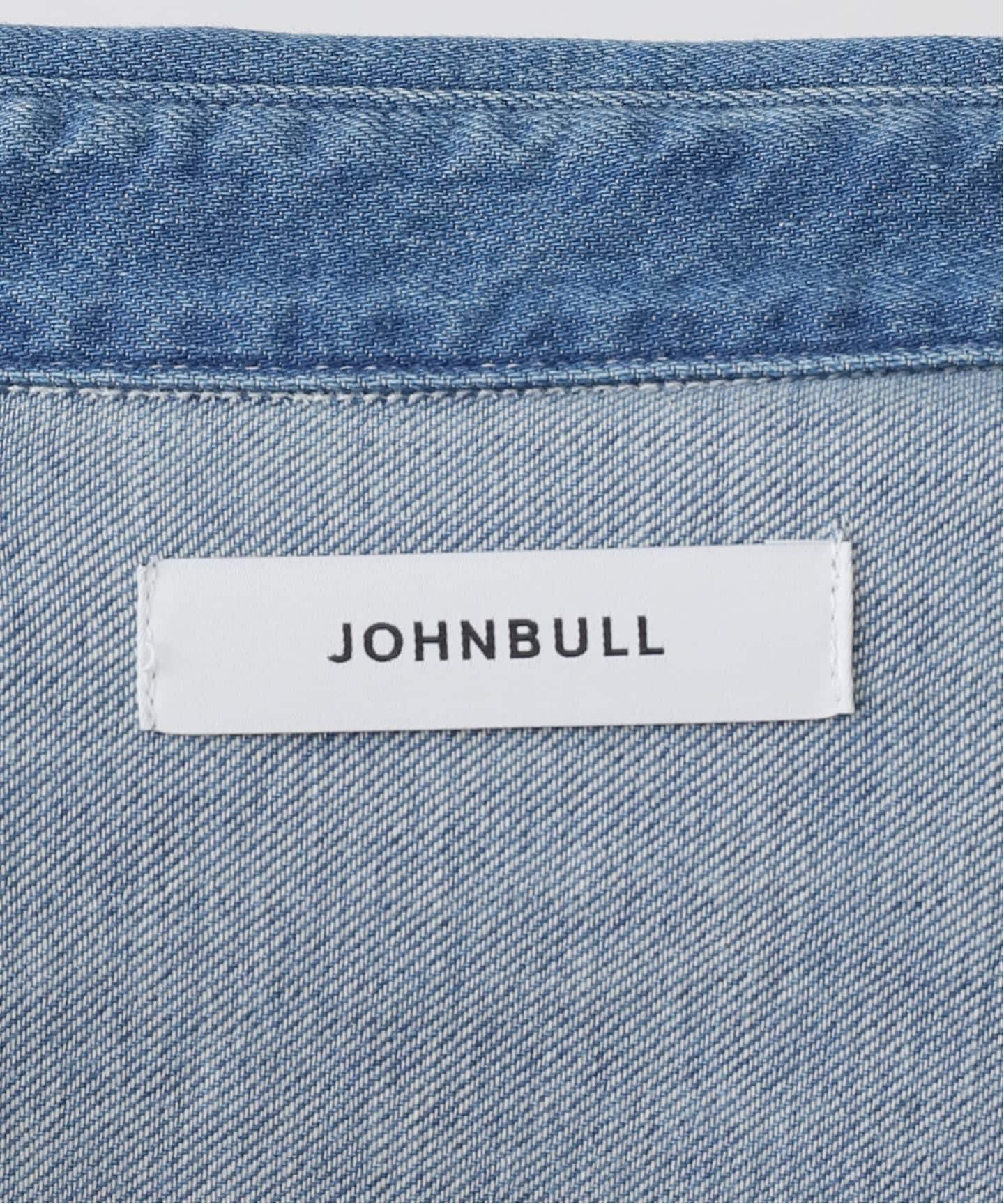 JOHNBULL/ジョンブル】デニムクロップドシャツ（シャツ