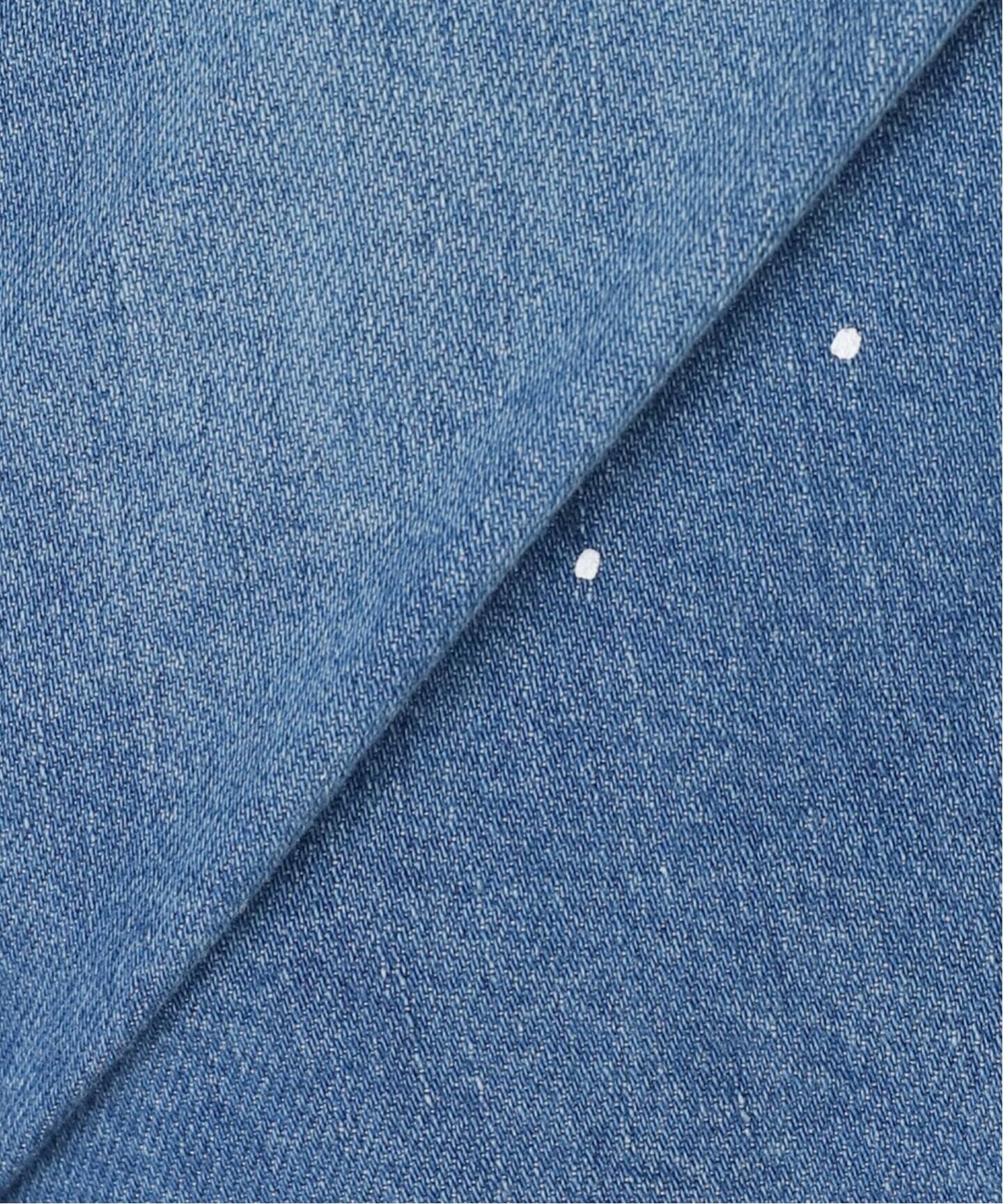 JOHNBULL/ジョンブル】デニムクロップドシャツ（シャツ／ブラウス