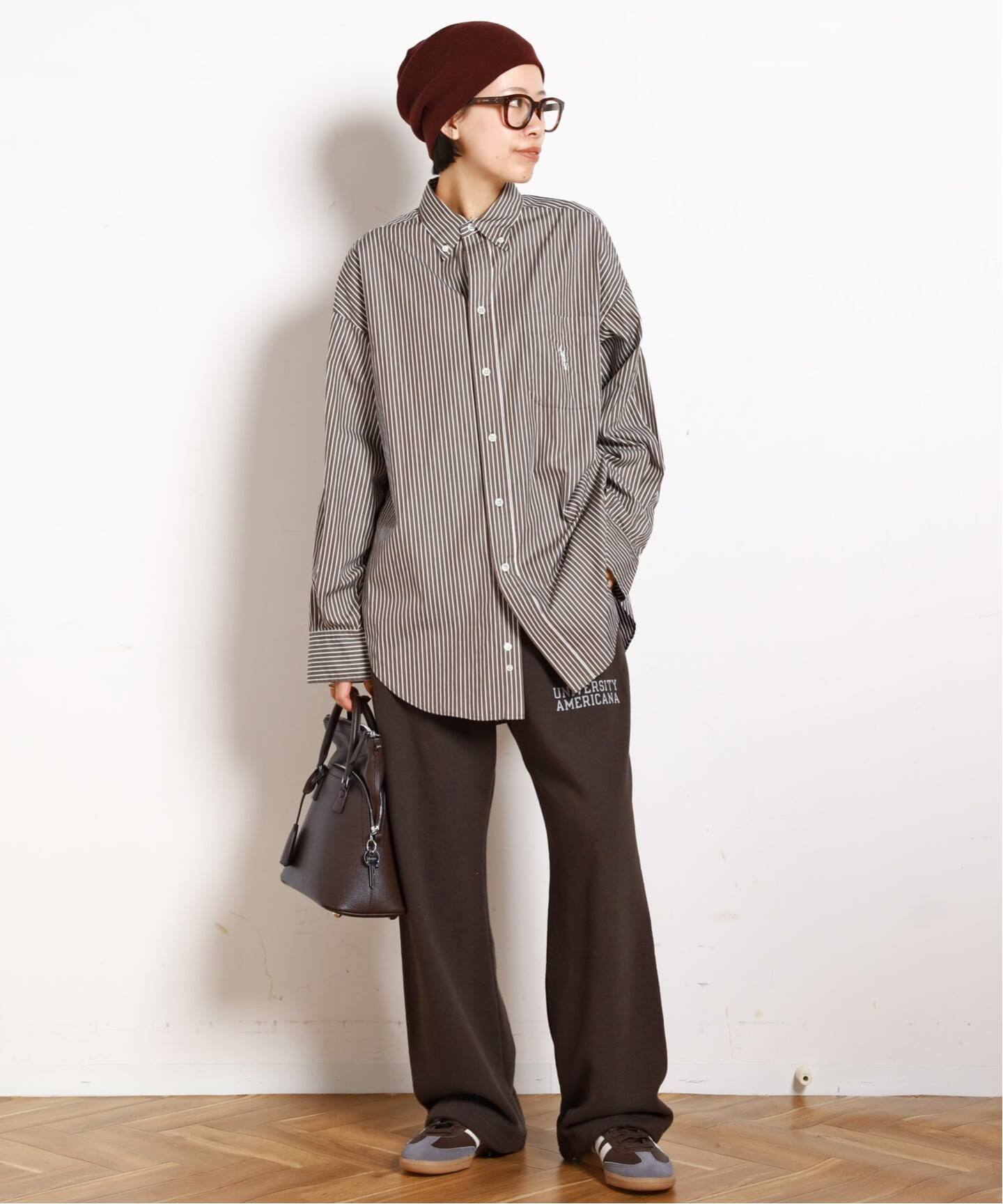 AMERICANA/アメリカーナ】別注STRIPE BD SHIRT（シャツ／ブラウス
