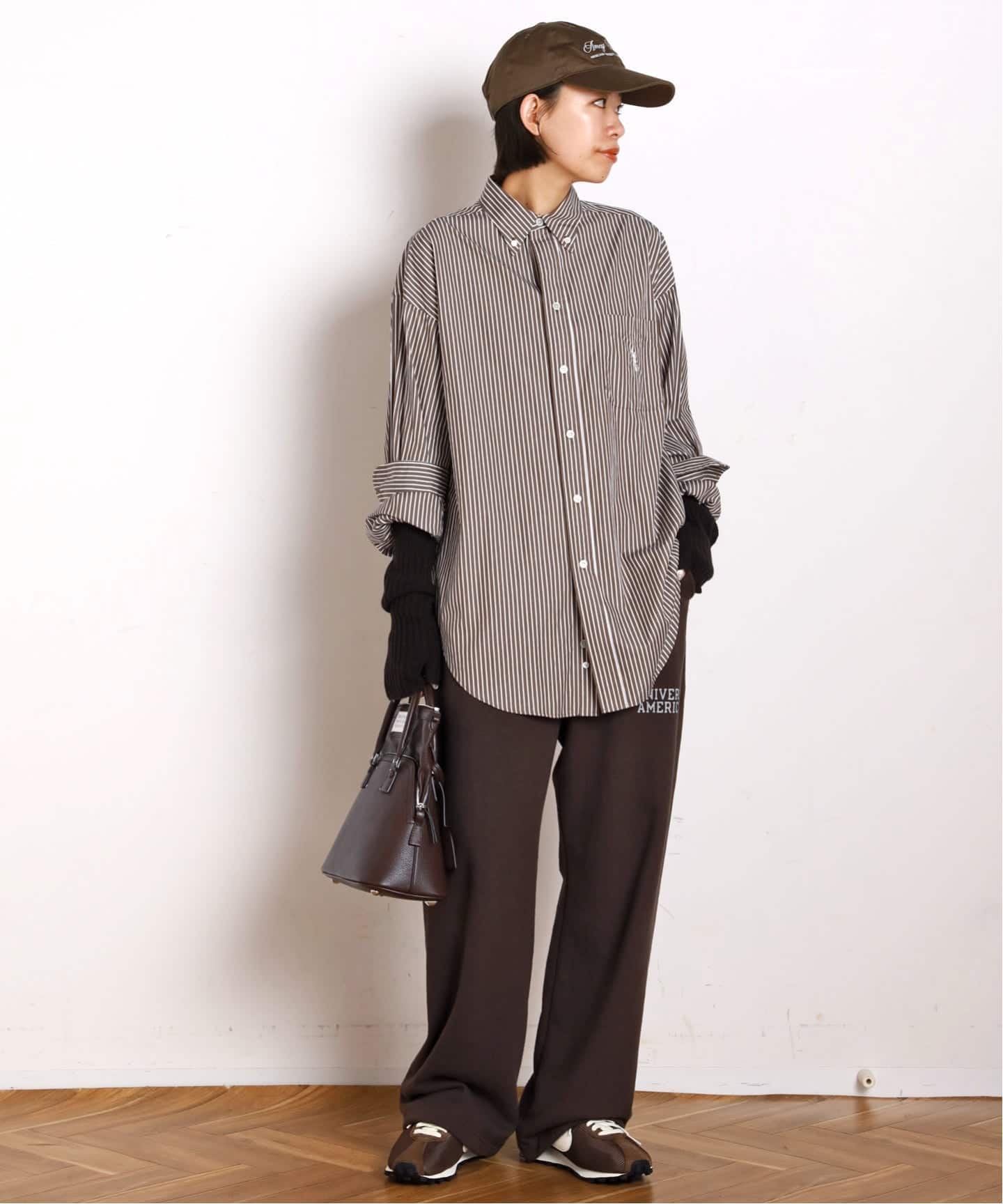 AMERICANA/アメリカーナ】別注STRIPE BD SHIRT（シャツ／ブラウス