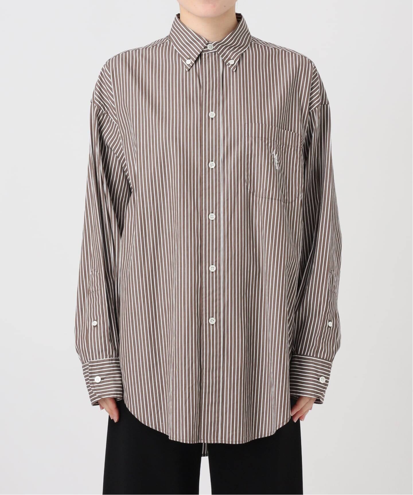 AMERICANA/アメリカーナ】別注STRIPE BD SHIRT（シャツ／ブラウス