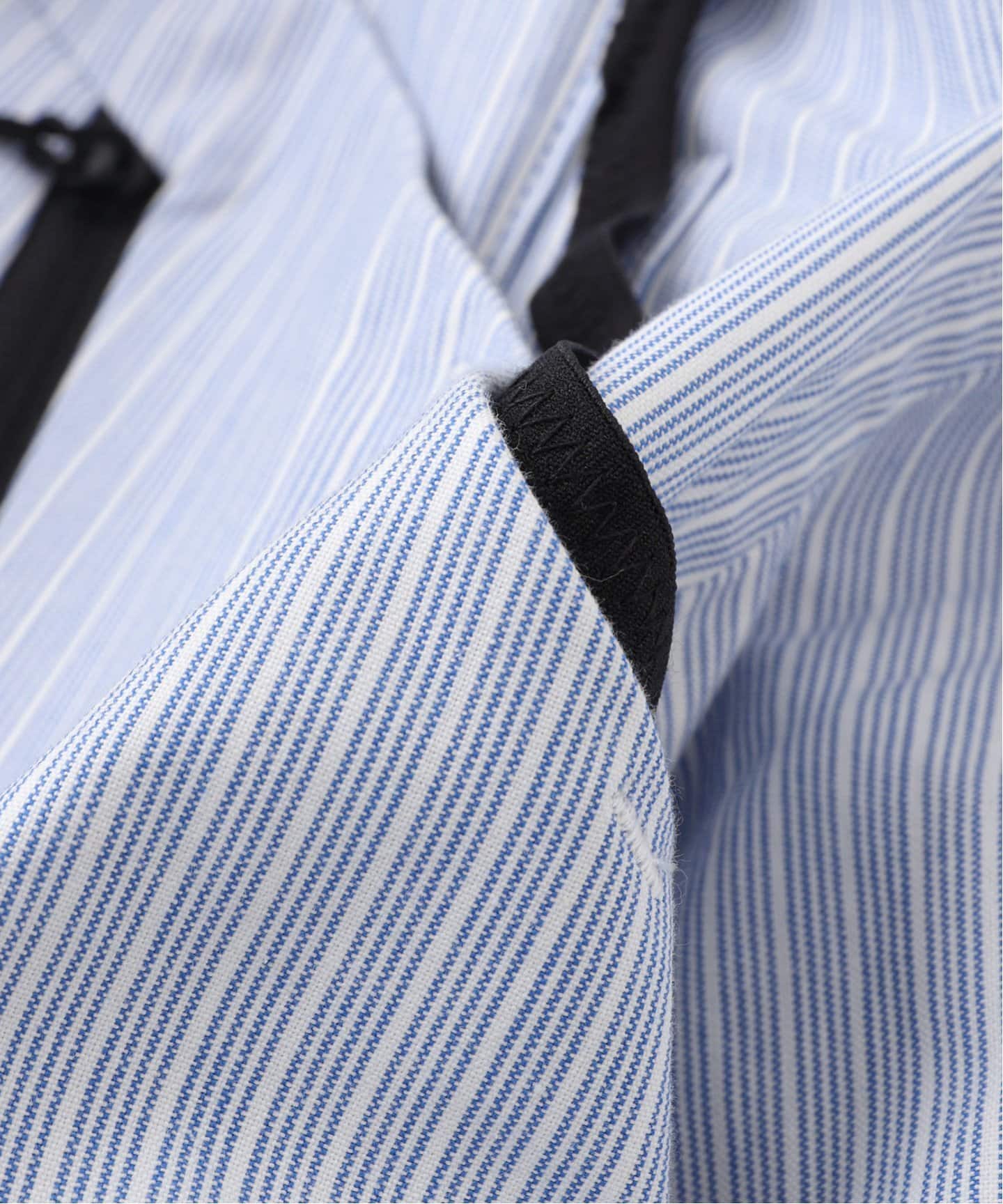 doublet / ダブレット】TRAIL VEST STRIPE SHIRT 25SS21S H157（シャツ