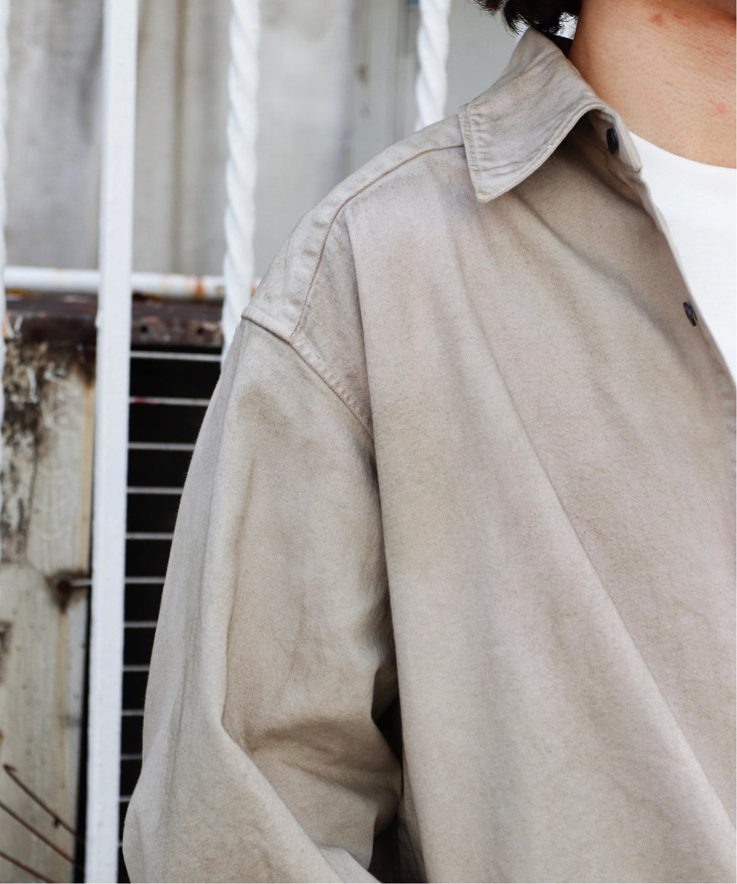 Ancellm Denim Dress Shirts サイズ1 ANCELLM / アンセルム DENIM DRESS SHIRT（シャツ／ブラウス