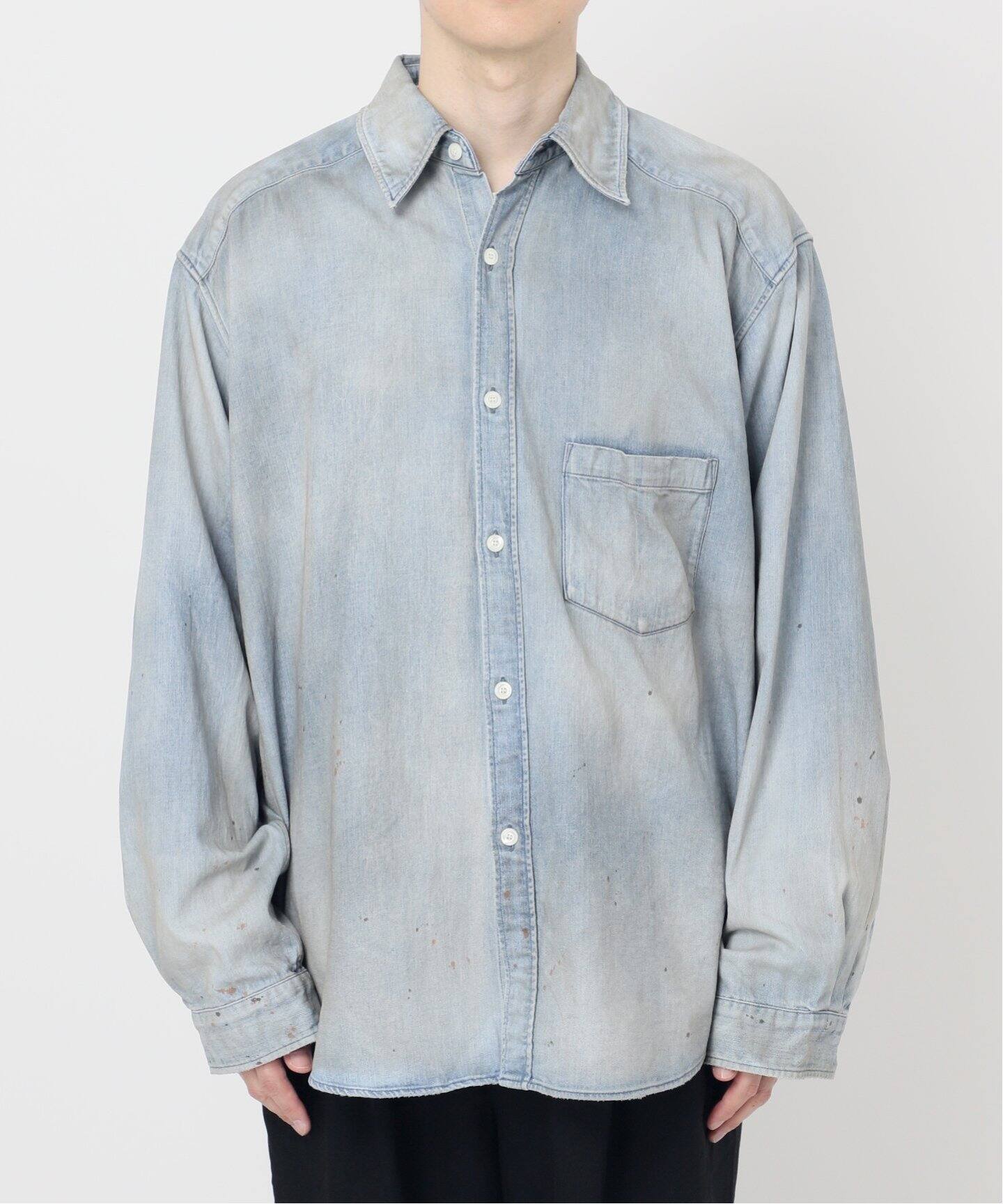 ANCELLM / アンセルム DENIM DRESS SHIRT（シャツ／ブラウス）｜WISM