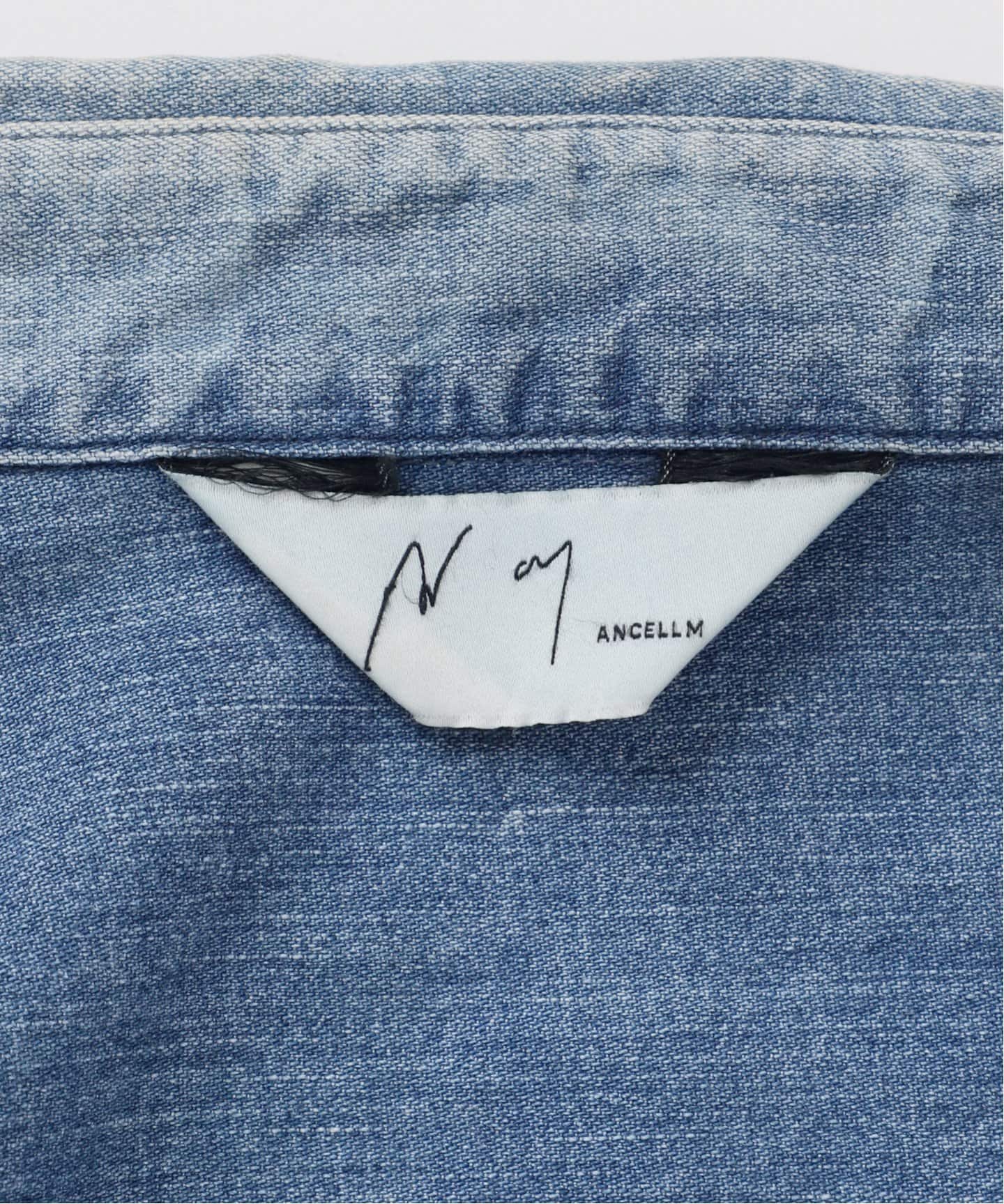 ANCELLM / アンセルム DENIM DRESS SHIRT（シャツ／ブラウス