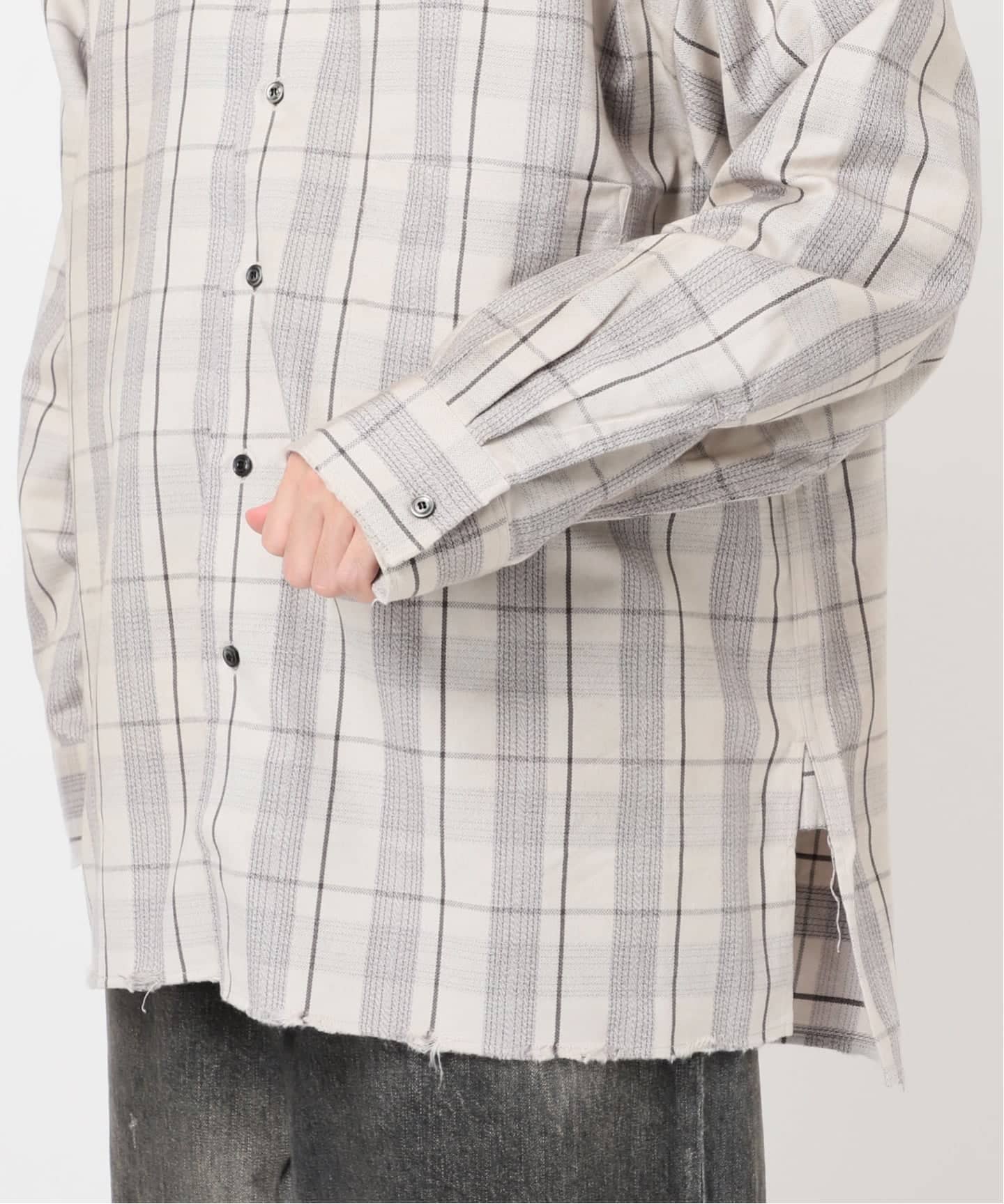ANCELLM / アンセルム C/R CHECK SHIRT（シャツ／ブラウス）｜WISM