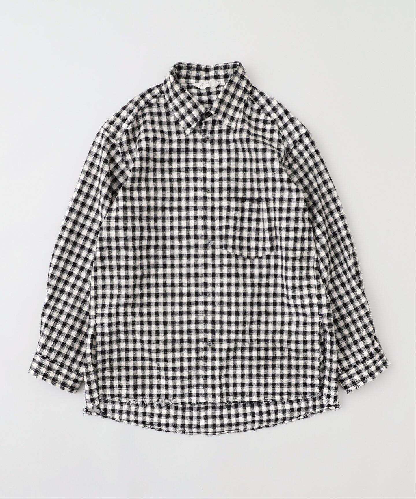 ANCELLM / アンセルム】 C/R CHECK OVER SHIRT ANCSH55（シャツ 