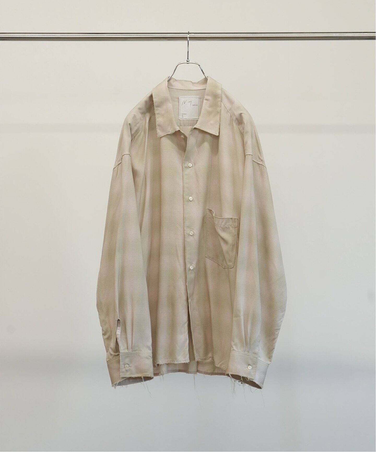 ANCELLM / アンセルム】OMBRECHECK SHIRT ANCSH61- A（シャツ 