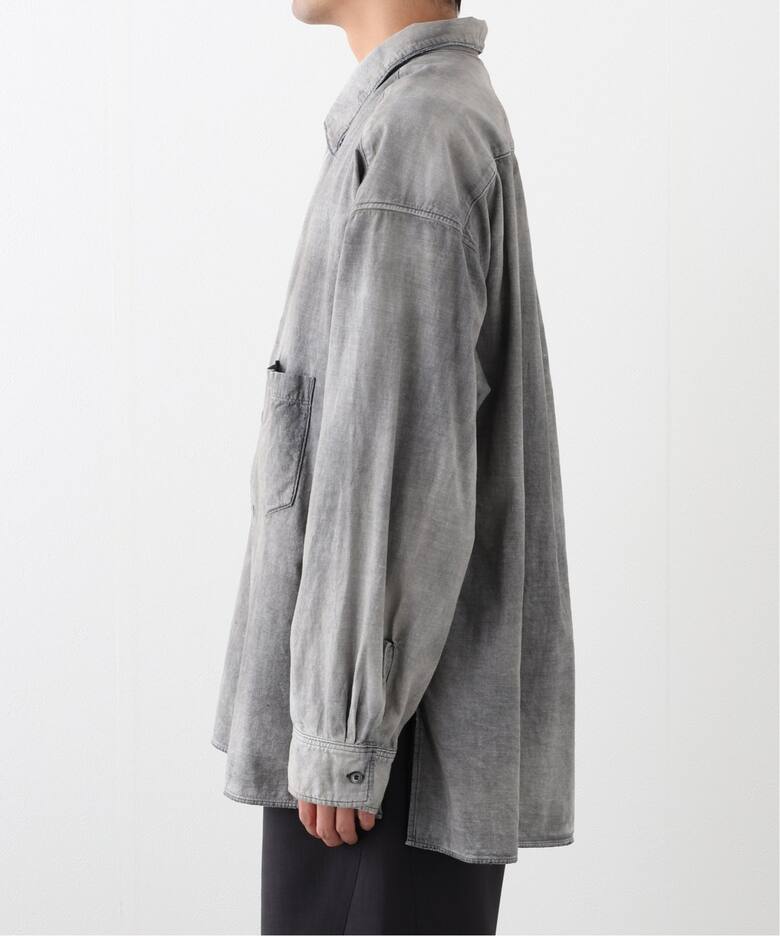 ANCELLM / アンセルム AGING CHAMBRAY SHIRT（シャツ／ブラウス 