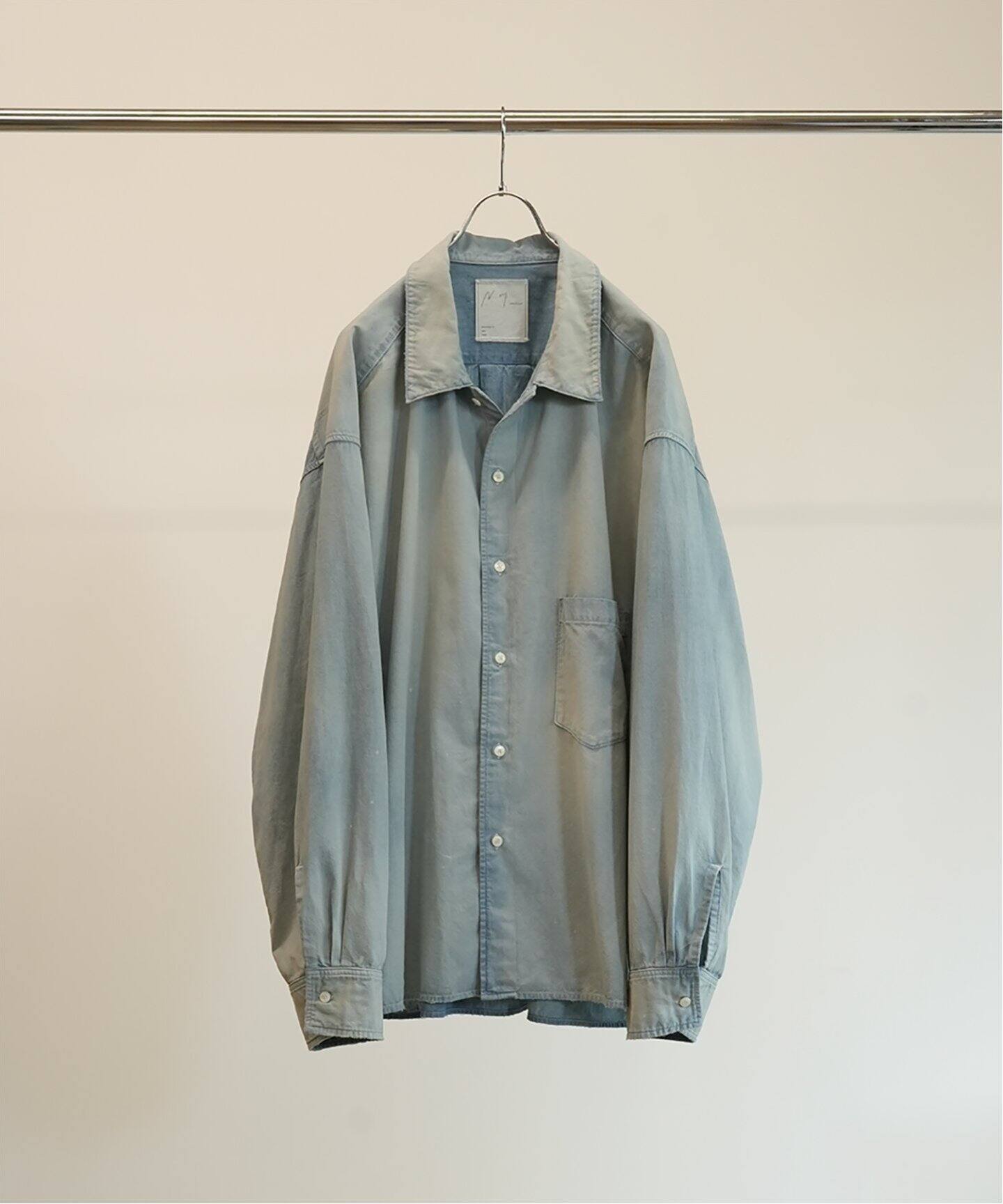 ANCELLM / アンセルム AGING CHAMBRAY SHIRT（シャツ／ブラウス 