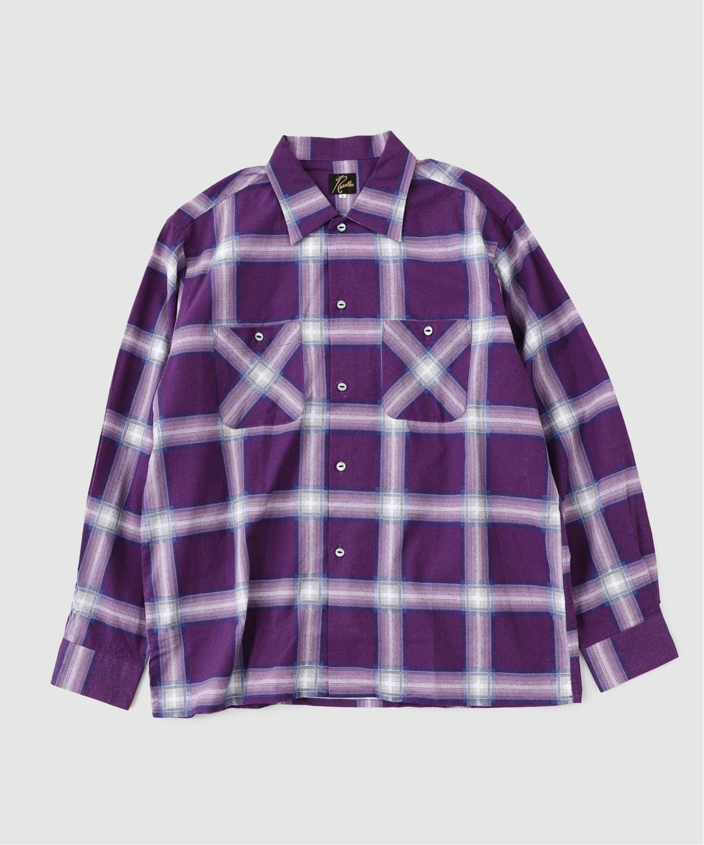 トップス NEEDLES One-Up Shirt - Printed Flan NEEDLES / ニードルズ One-Up Shirt - Printed Flannel（シャツ