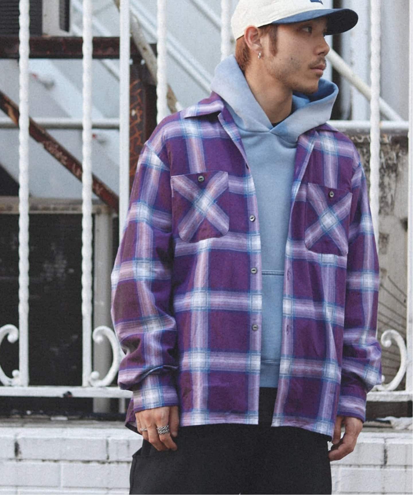 NEEDLES / ニードルズ One-Up Shirt - Printed Flannel（シャツ