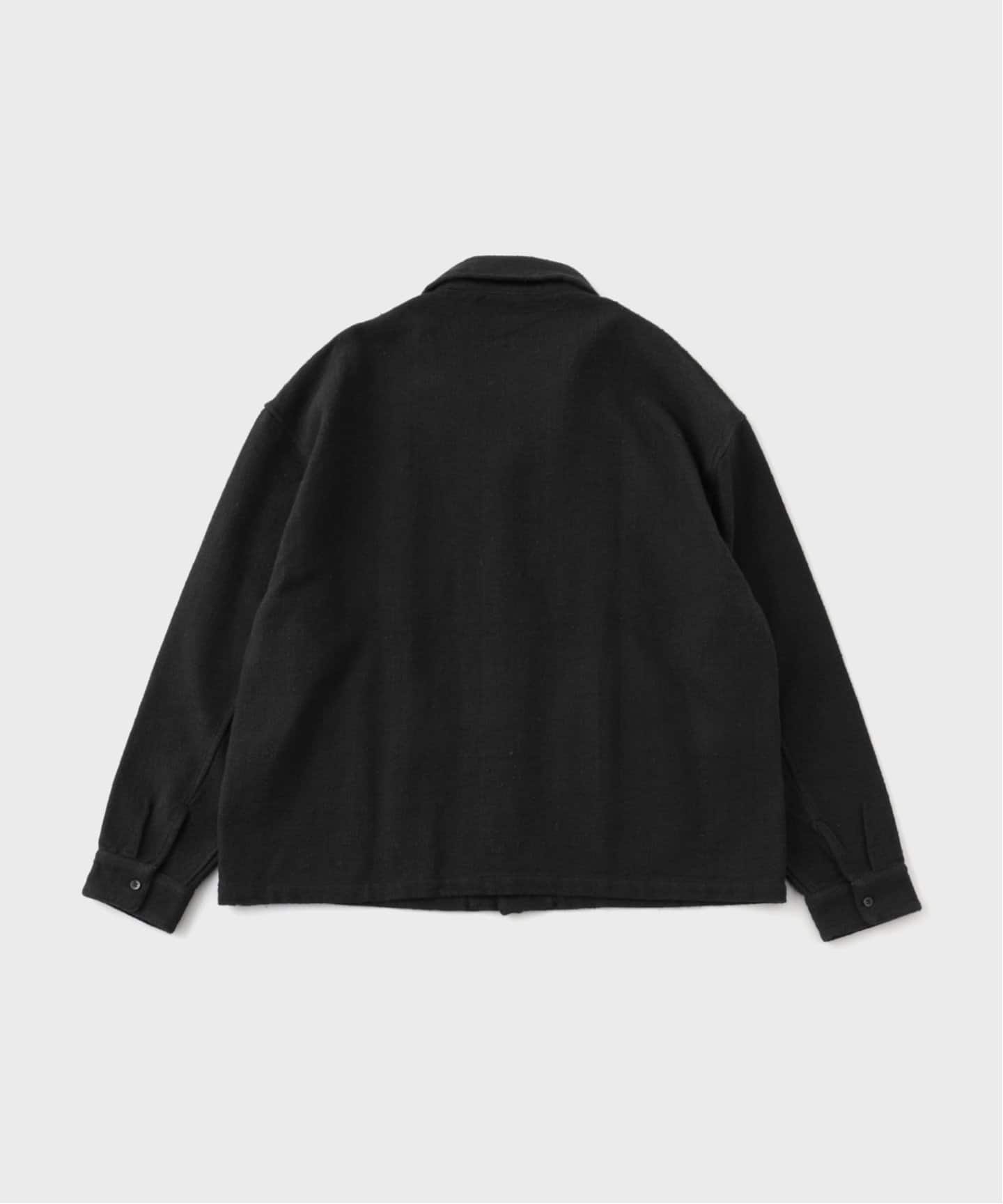SEEALL◆長袖シャツ/--/SAU53 SH386 SEEALL / シーオール】 OPEN COLLAR SHIRTS SAU53/ SH386P/ I