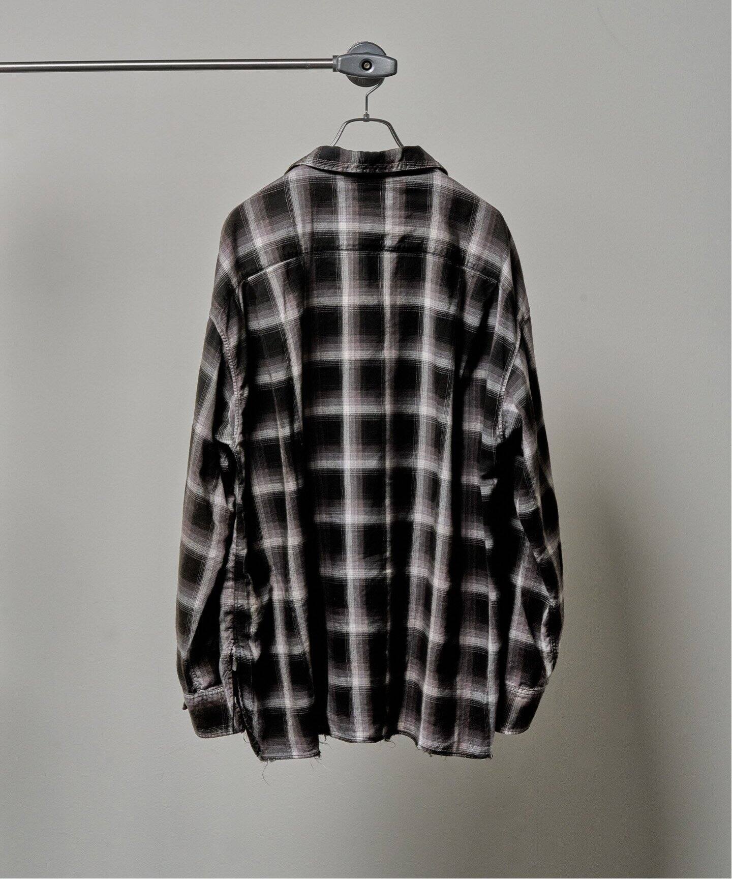 ANCELLM × WISM 別注 OMBRECHECK SHIRT（シャツ／ブラウス）｜WISM