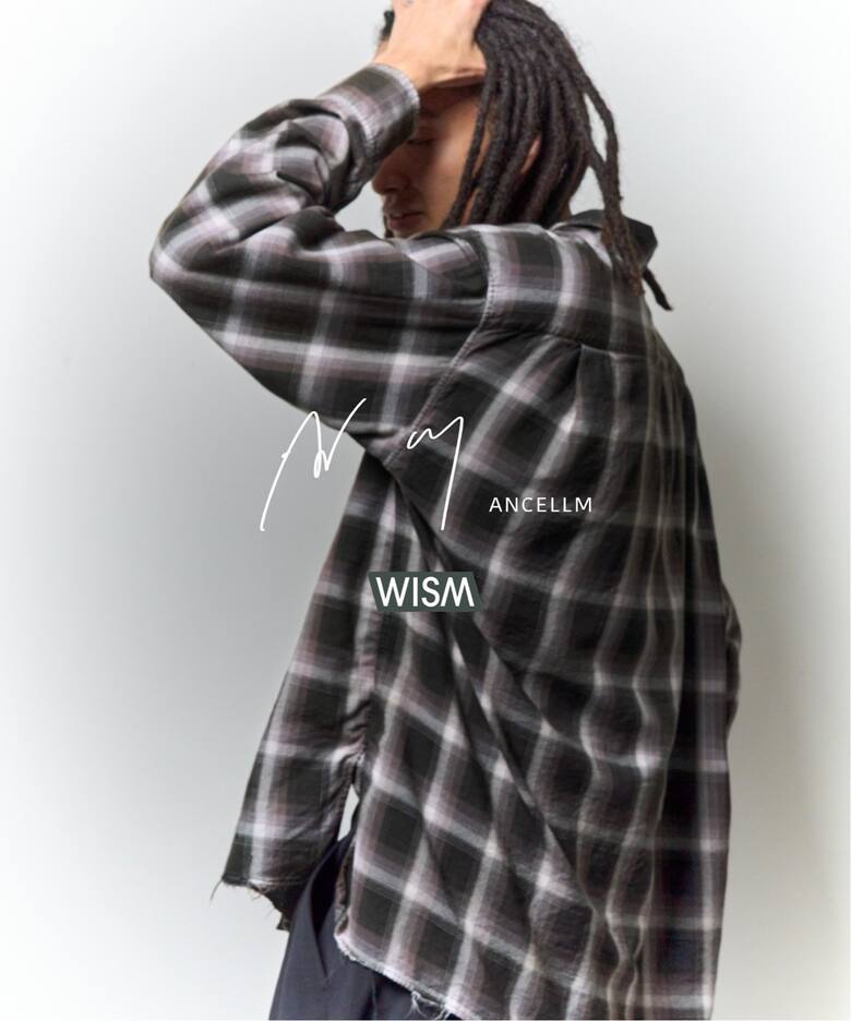 ANCELLM × WISM 別注 OMBRECHECK SHIRT（シャツ／ブラウス）｜WISM 