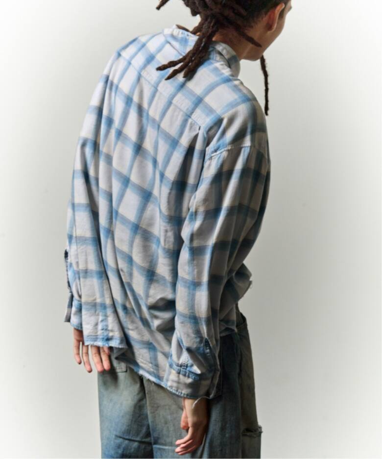 ANCELLM × WISM 別注 OMBRECHECK SHIRT（シャツ／ブラウス）｜WISM 