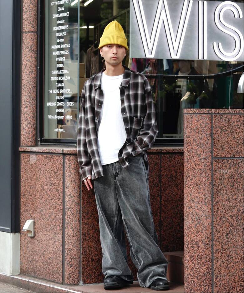 ANCELLM × WISM 別注 OMBRECHECK SHIRT（シャツ／ブラウス）｜WISM 