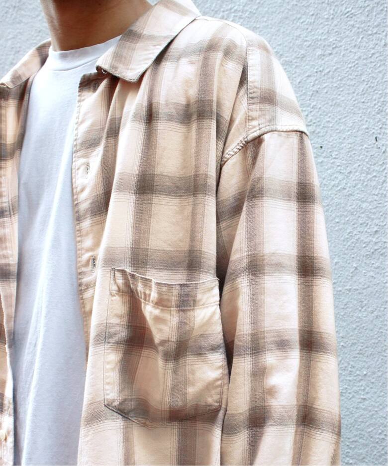 ANCELLM × WISM 別注 OMBRECHECK SHIRT（シャツ／ブラウス）｜WISM 