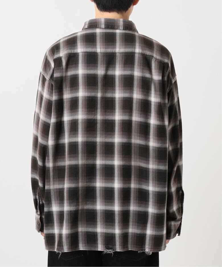 ANCELLM × WISM 別注 OMBRECHECK SHIRT（シャツ／ブラウス）｜WISM 