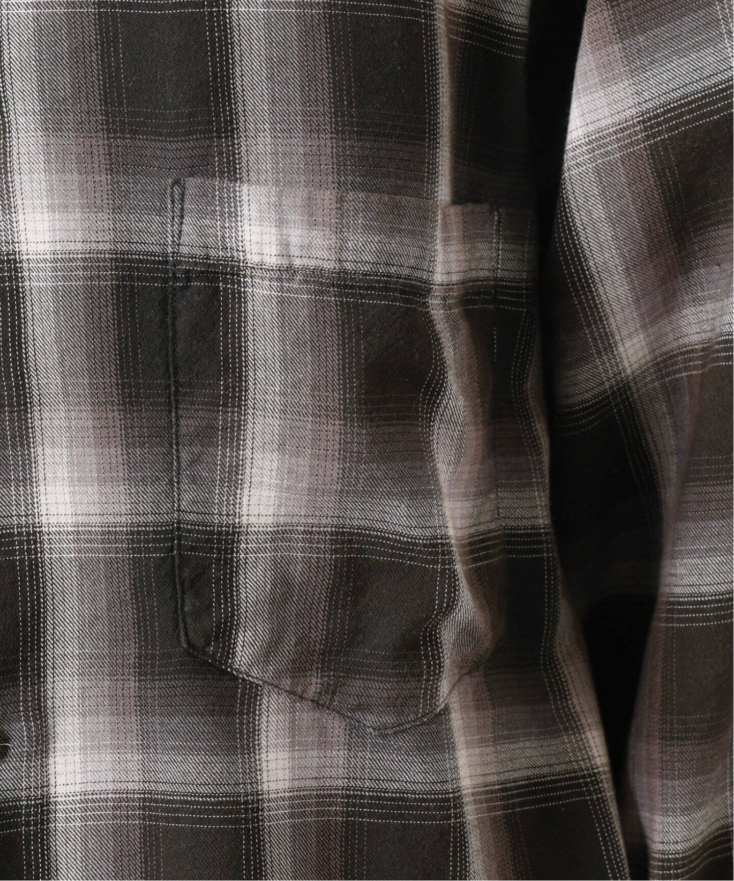 ANCELLM × WISM 別注 OMBRECHECK SHIRT サイズ1 ANCELLM × WISM 別注 OMBRECHECK SHIRT（シャツ／ブラウス