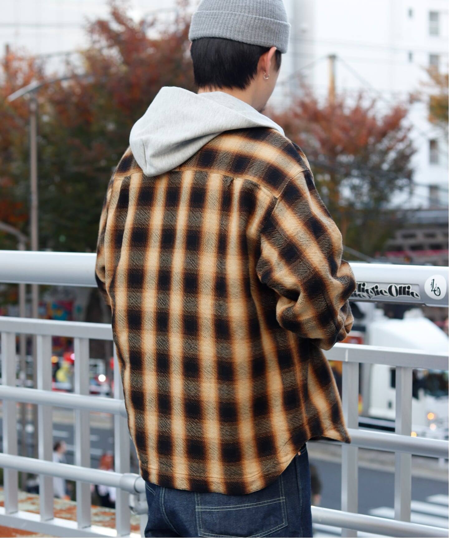 ROTOL × WISM別注 Ombre Check Flannel Shirt（シャツ／ブラウス