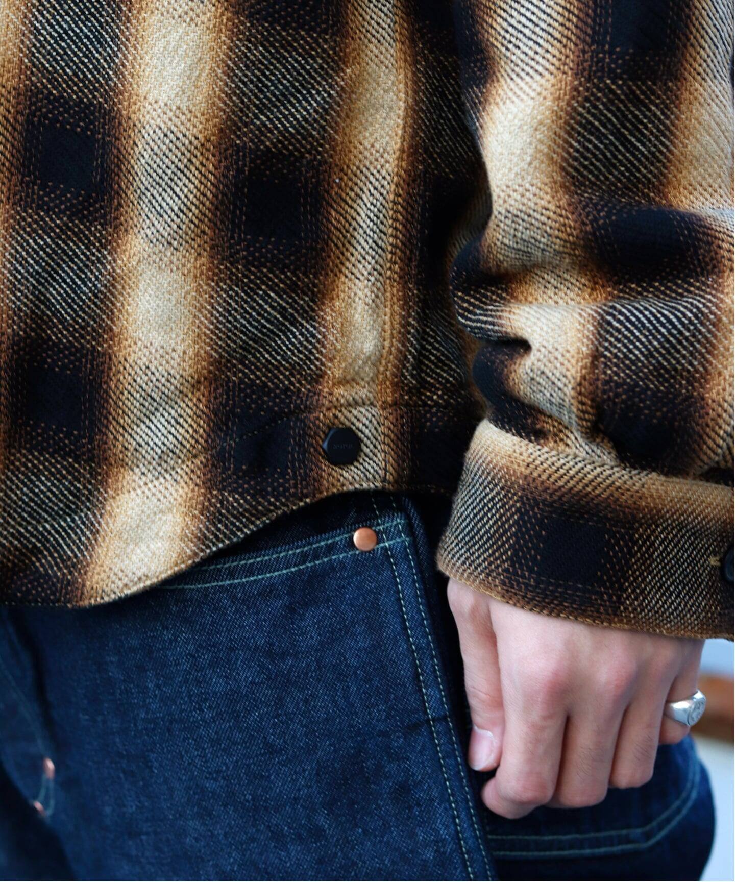 ROTOL × WISM別注 Ombre Check Flannel Shirt（シャツ／ブラウス